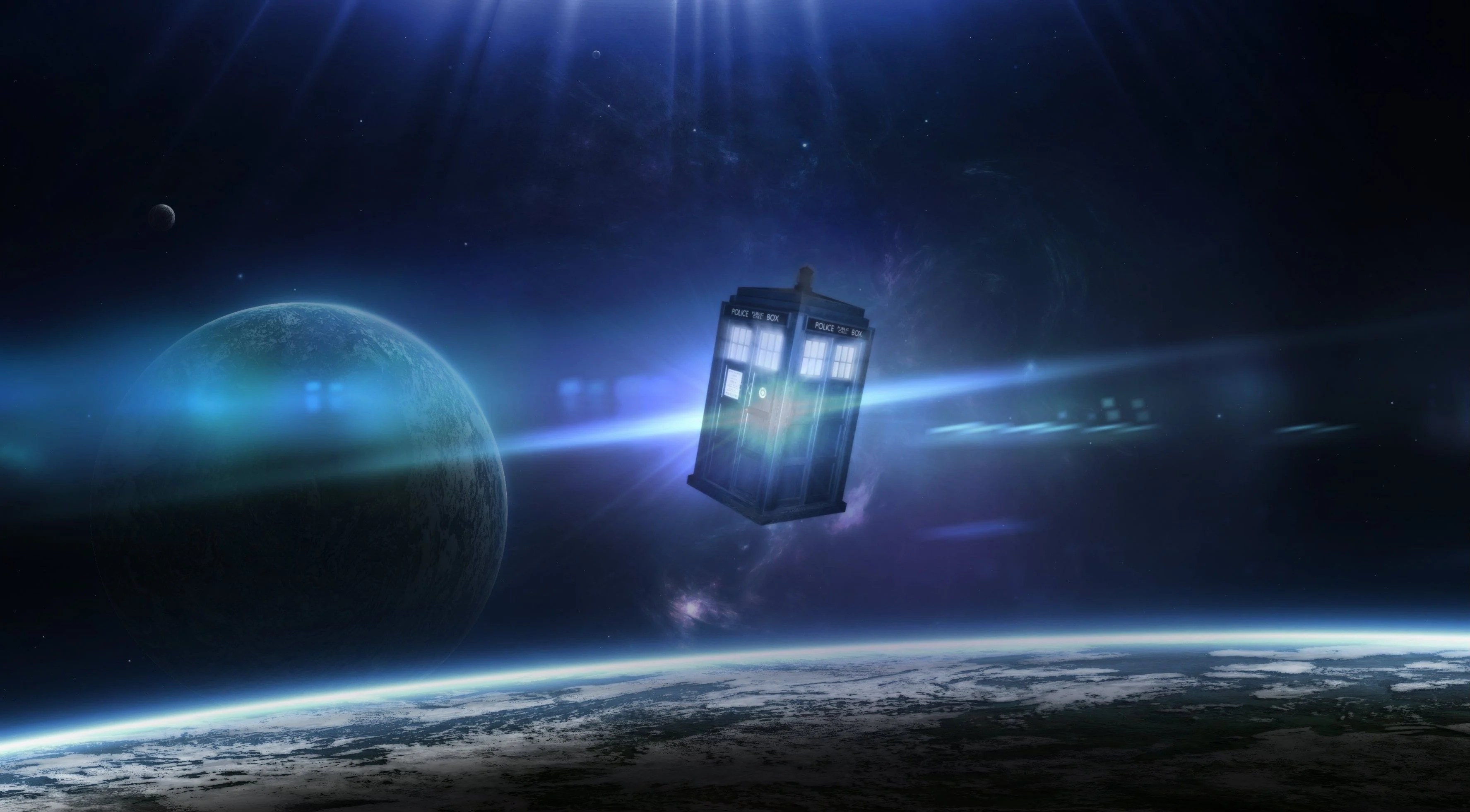 4k Tardis Wallpapers Wallpaper Cave
