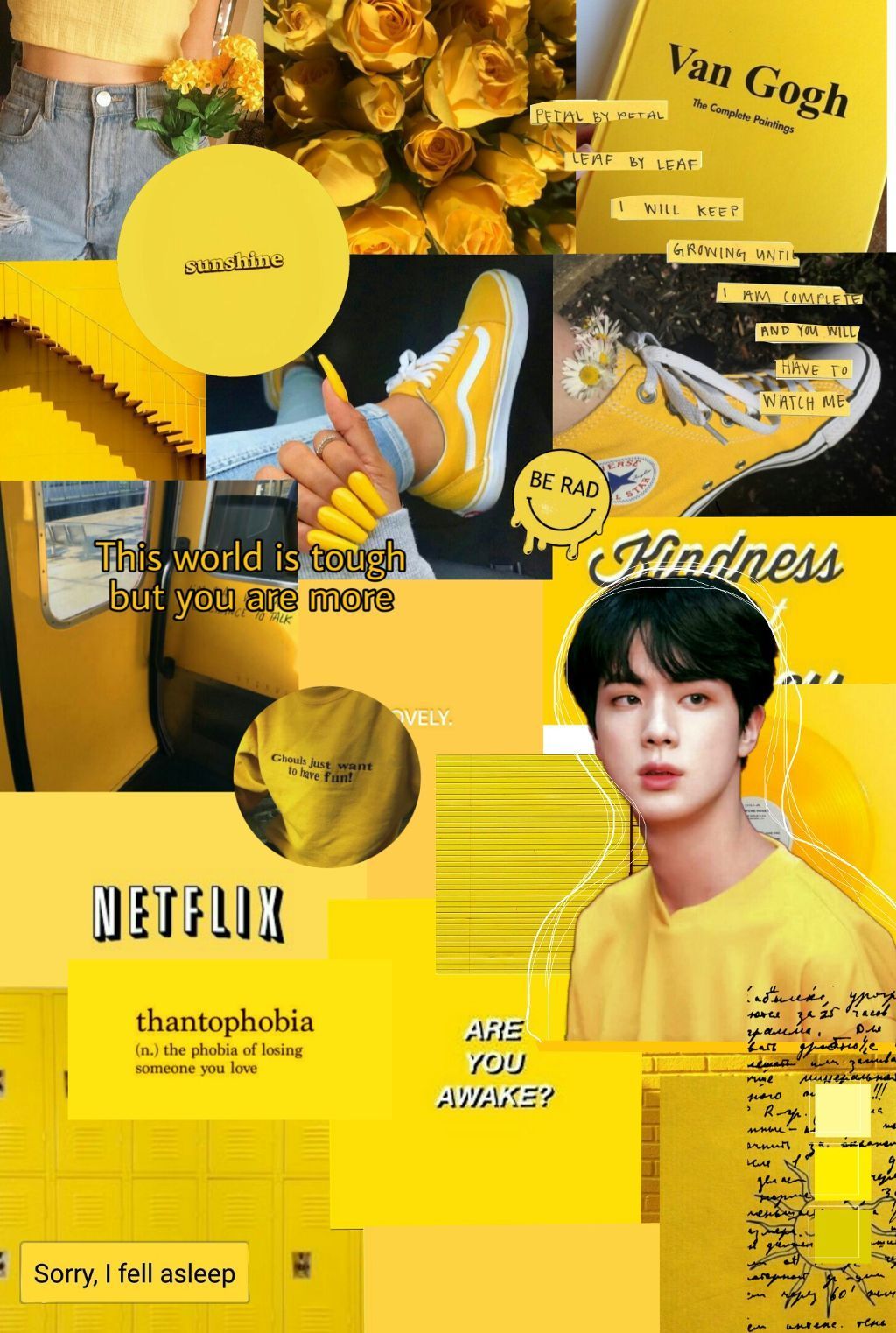 BTS Yellow Wallpapers Wallpaper Cave