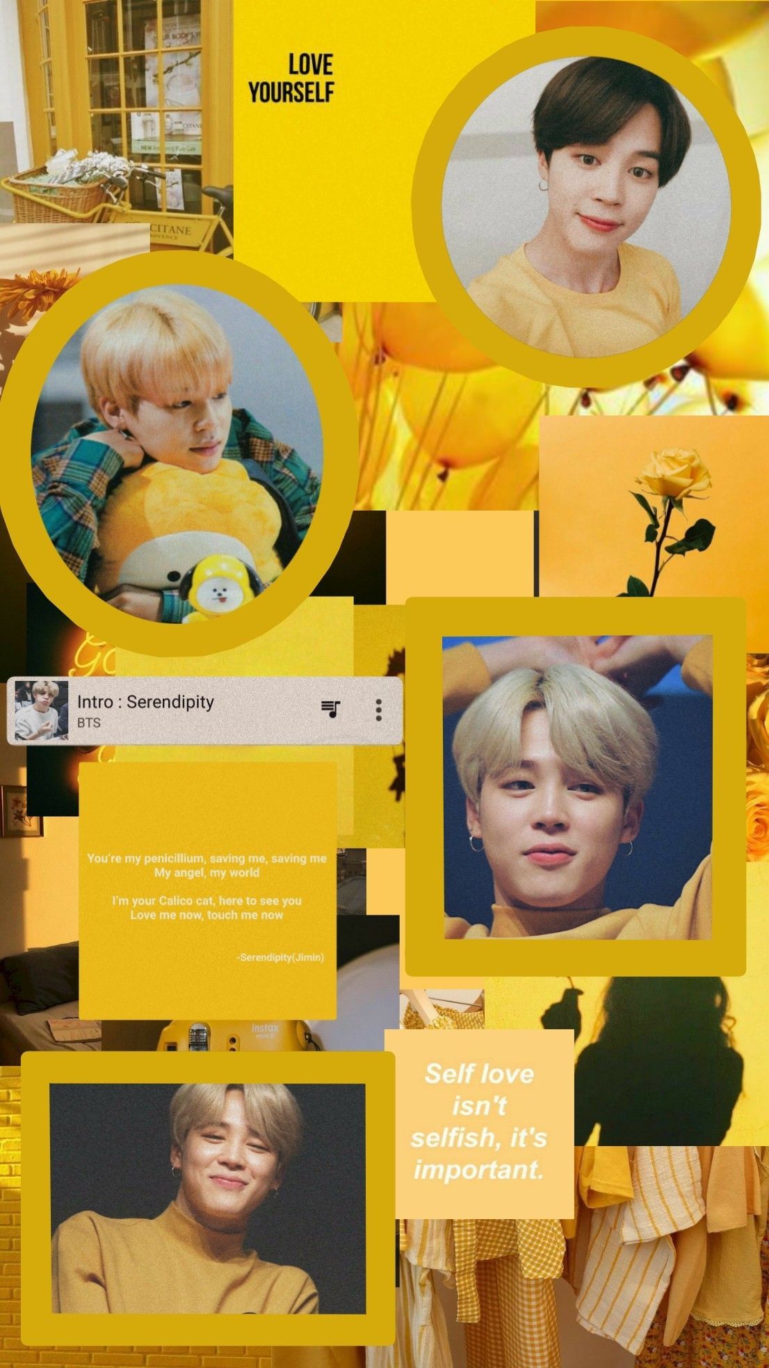 BTS Yellow Wallpapers Wallpaper Cave