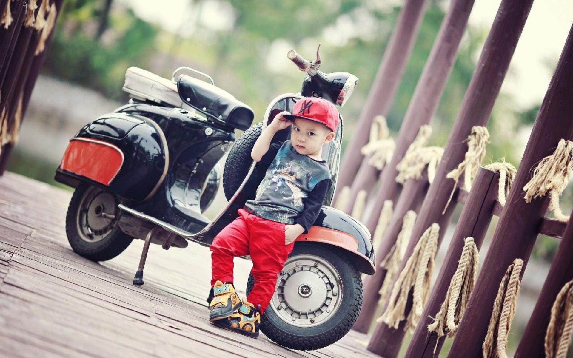 Boy Bike Wallpapers Wallpaper Cave