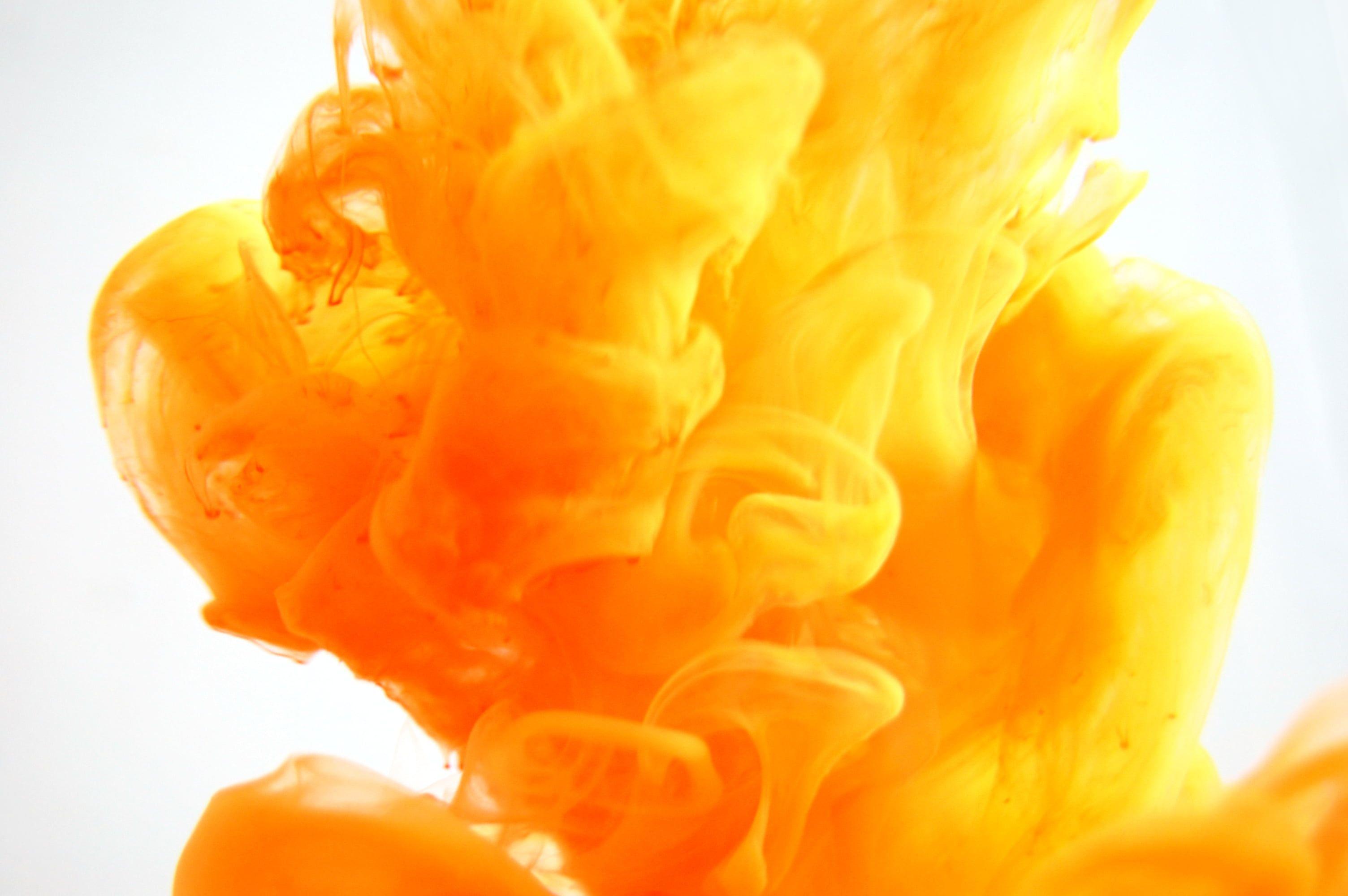 Orange Smoke 4k Wallpapers Wallpaper Cave