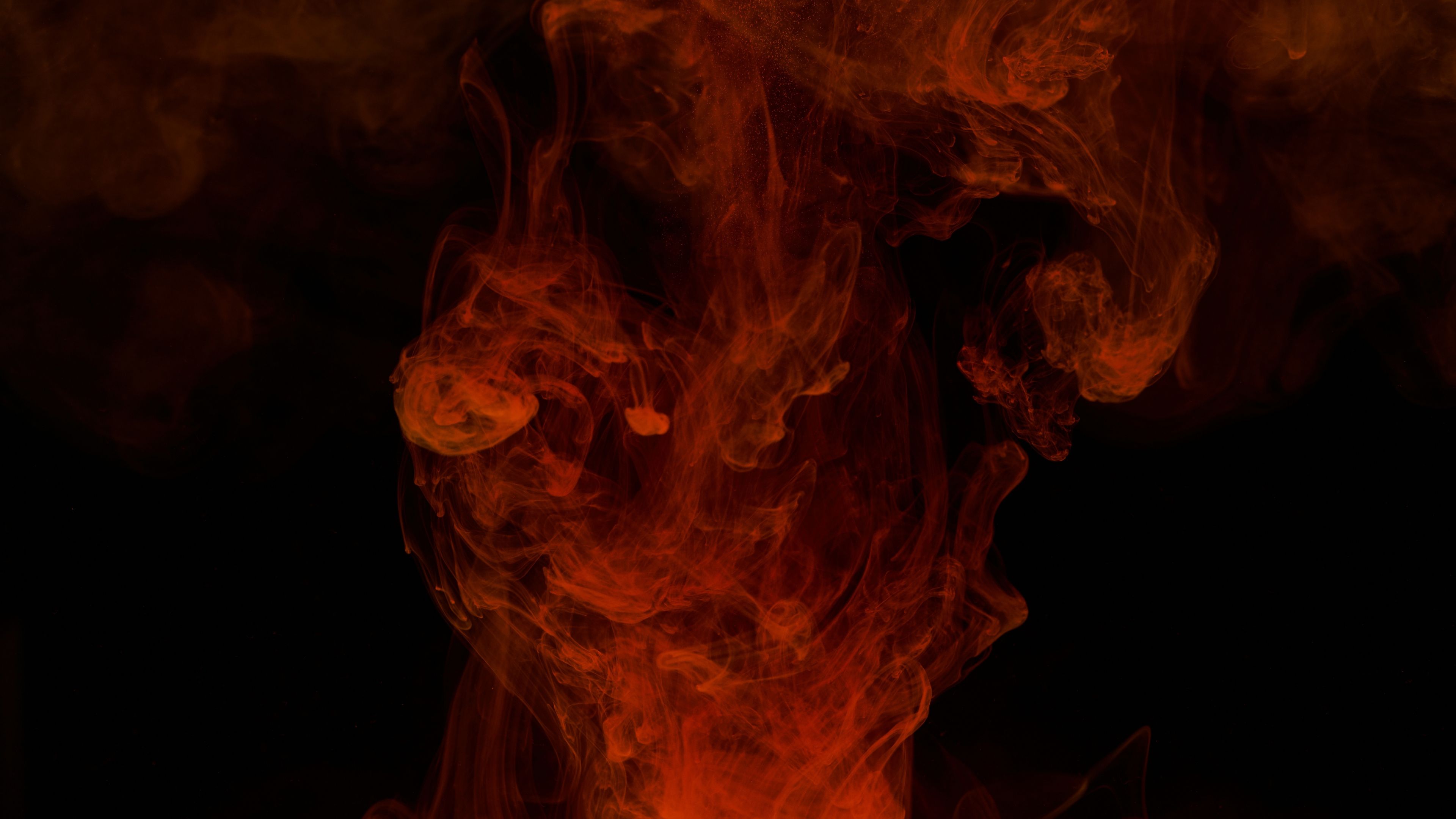 Orange Smoke 4k Wallpapers Wallpaper Cave