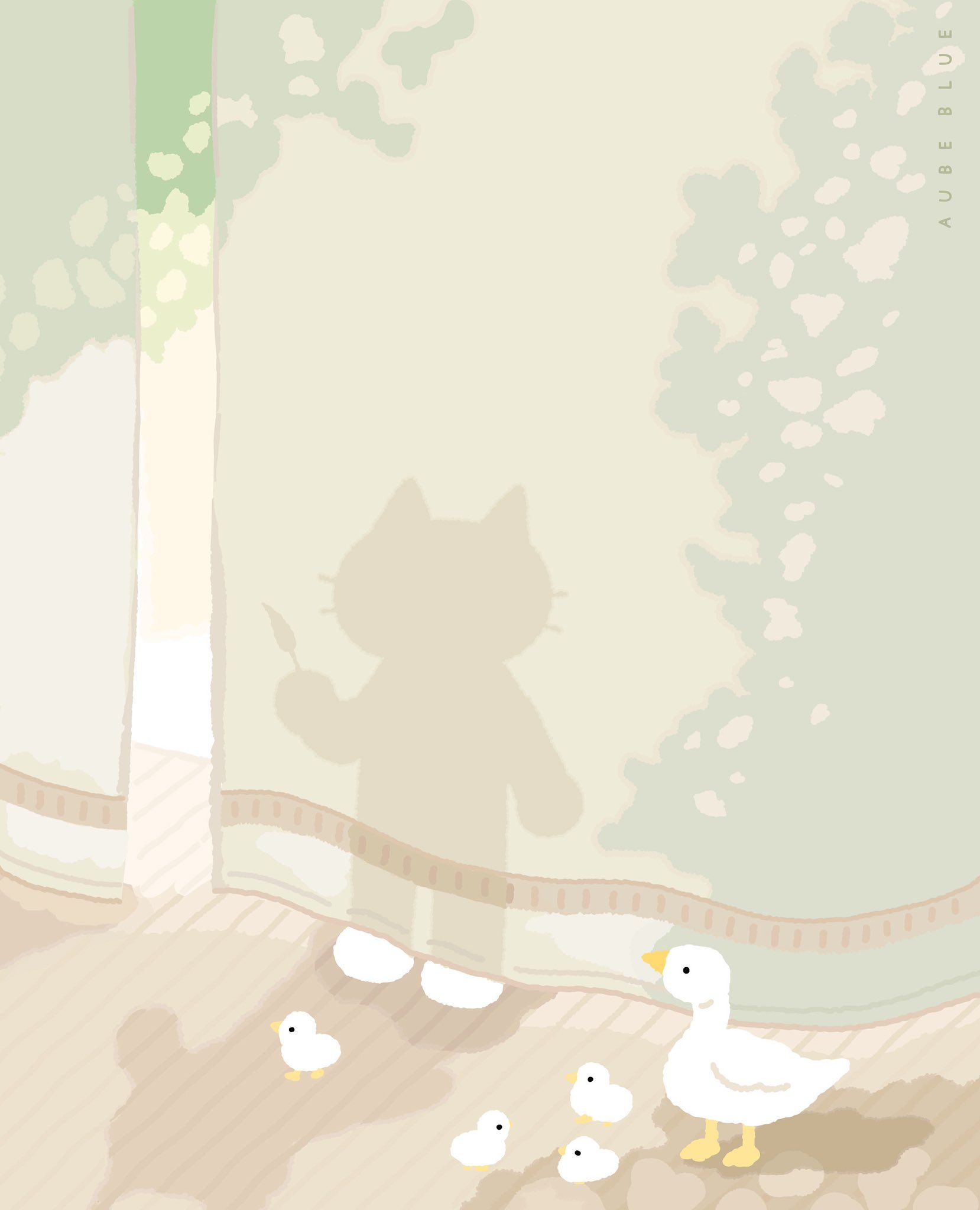 Aube Blue Wallpapers Wallpaper Cave