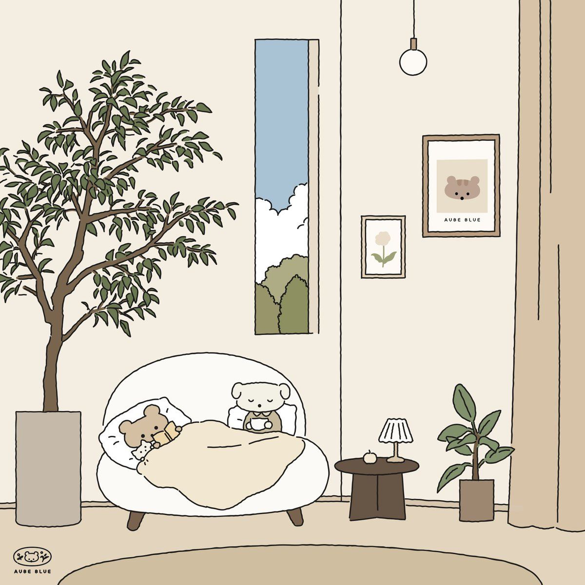 Aube Blue Wallpapers Wallpaper Cave