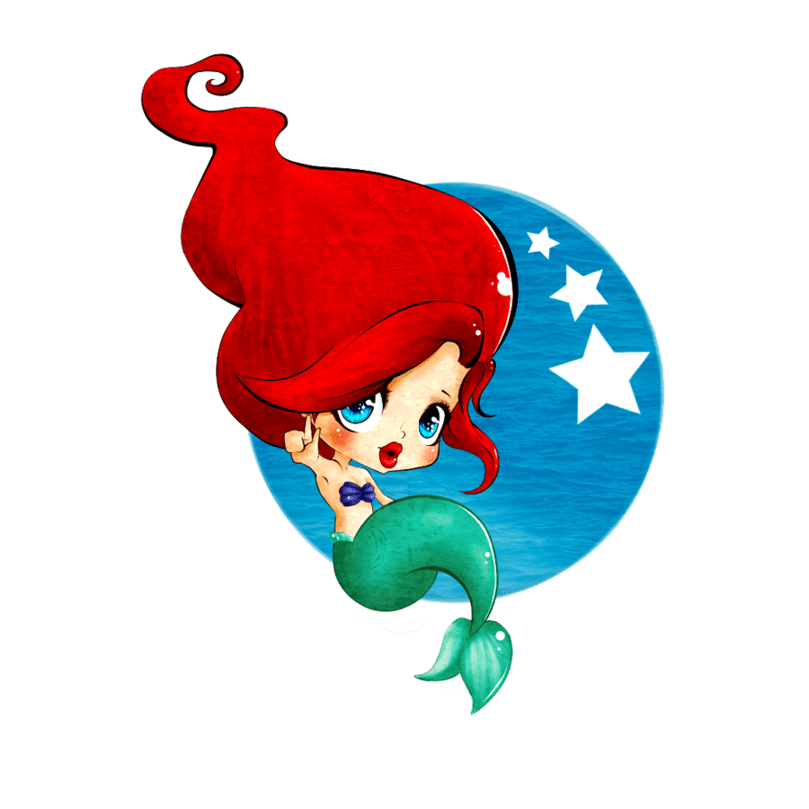 Baby Mermaid Wallpapers Wallpaper Cave