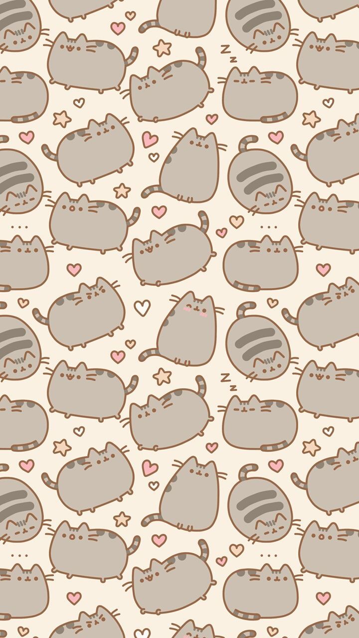 Pastel Kawaii Cat Wallpapers Wallpaper Cave