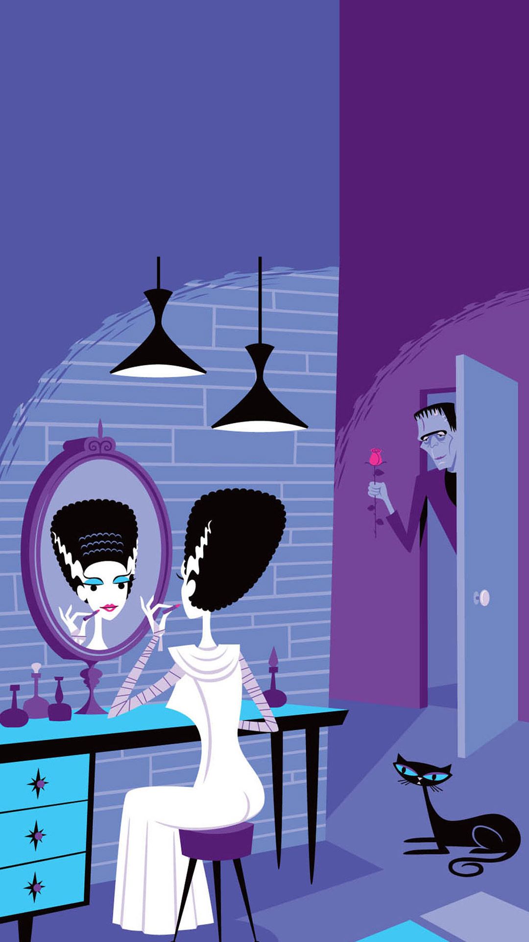 Bride Of Frankenstein Wallpapers Wallpaper Cave