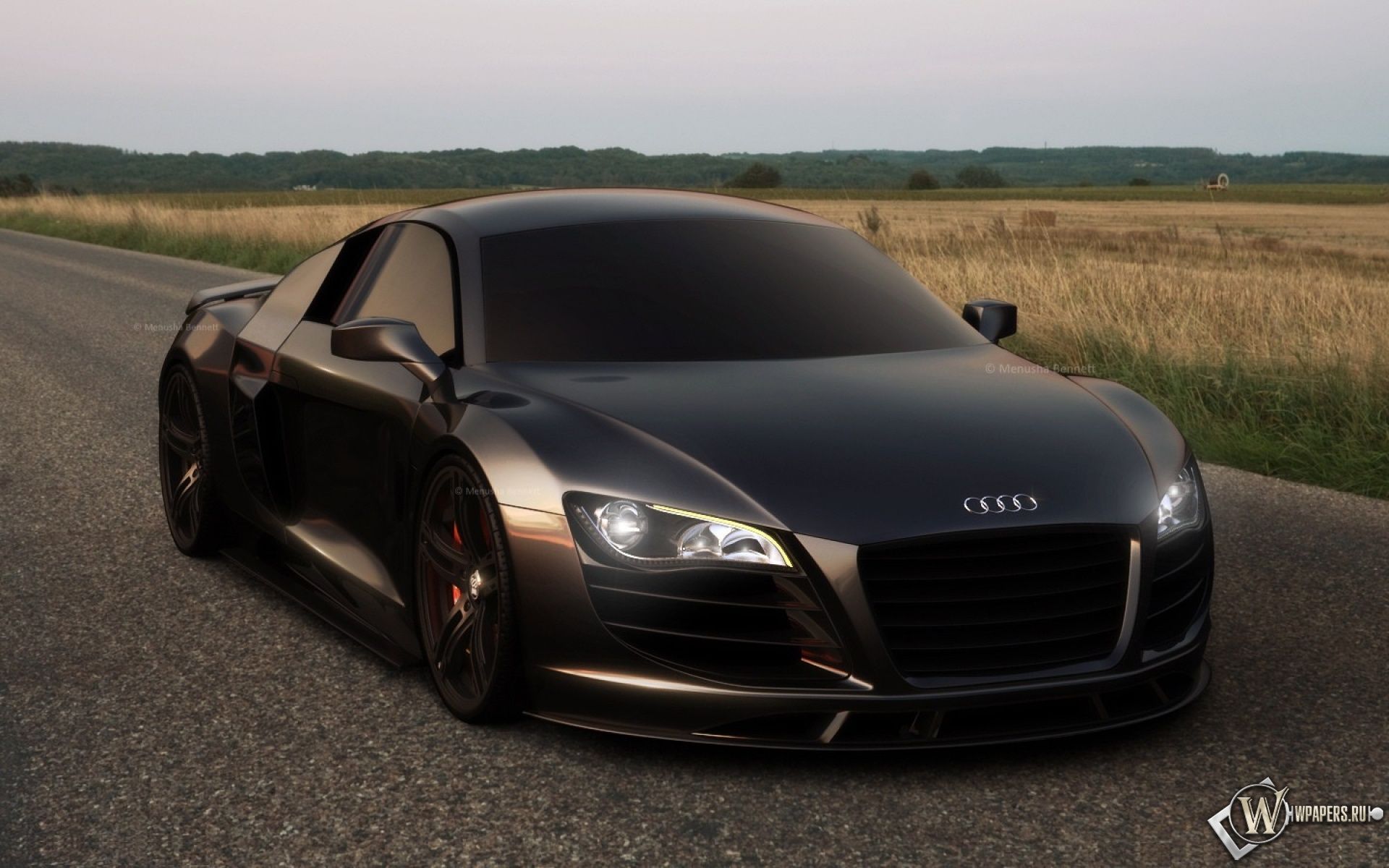 Audi R8 Black Wallpapers Wallpaper Cave