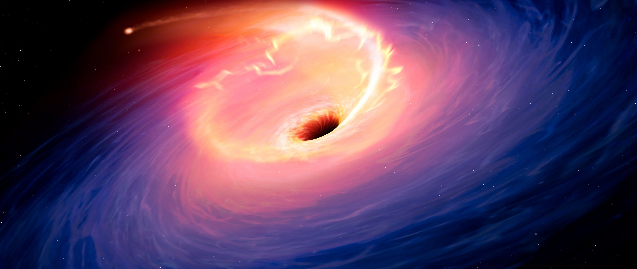 Black Hole In Space Wallpapers Wallpaper Cave