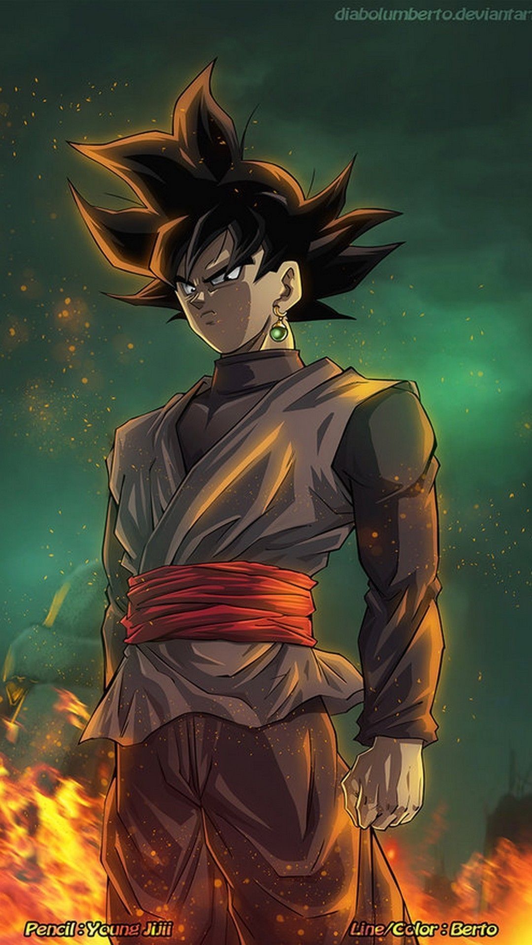 Goku Manga Wallpapers Wallpaper Cave