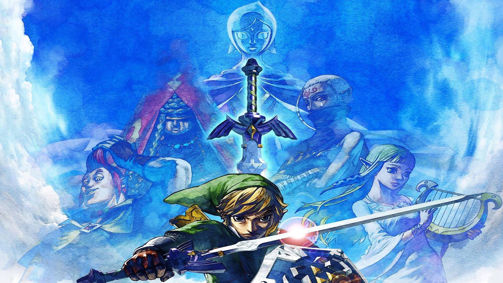 The Legend Of Zelda Skyward Sword Wallpapers Wallpaper Cave