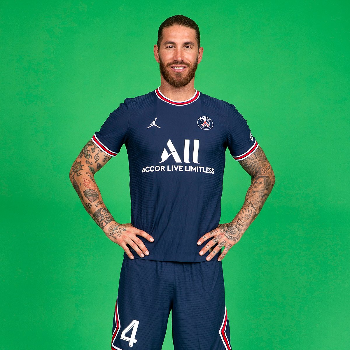 Sergio Ramos PSG Wallpapers Wallpaper Cave