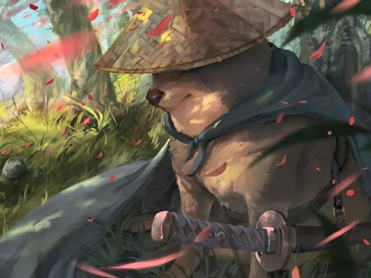 Samurai Doge Wallpapers Wallpaper Cave