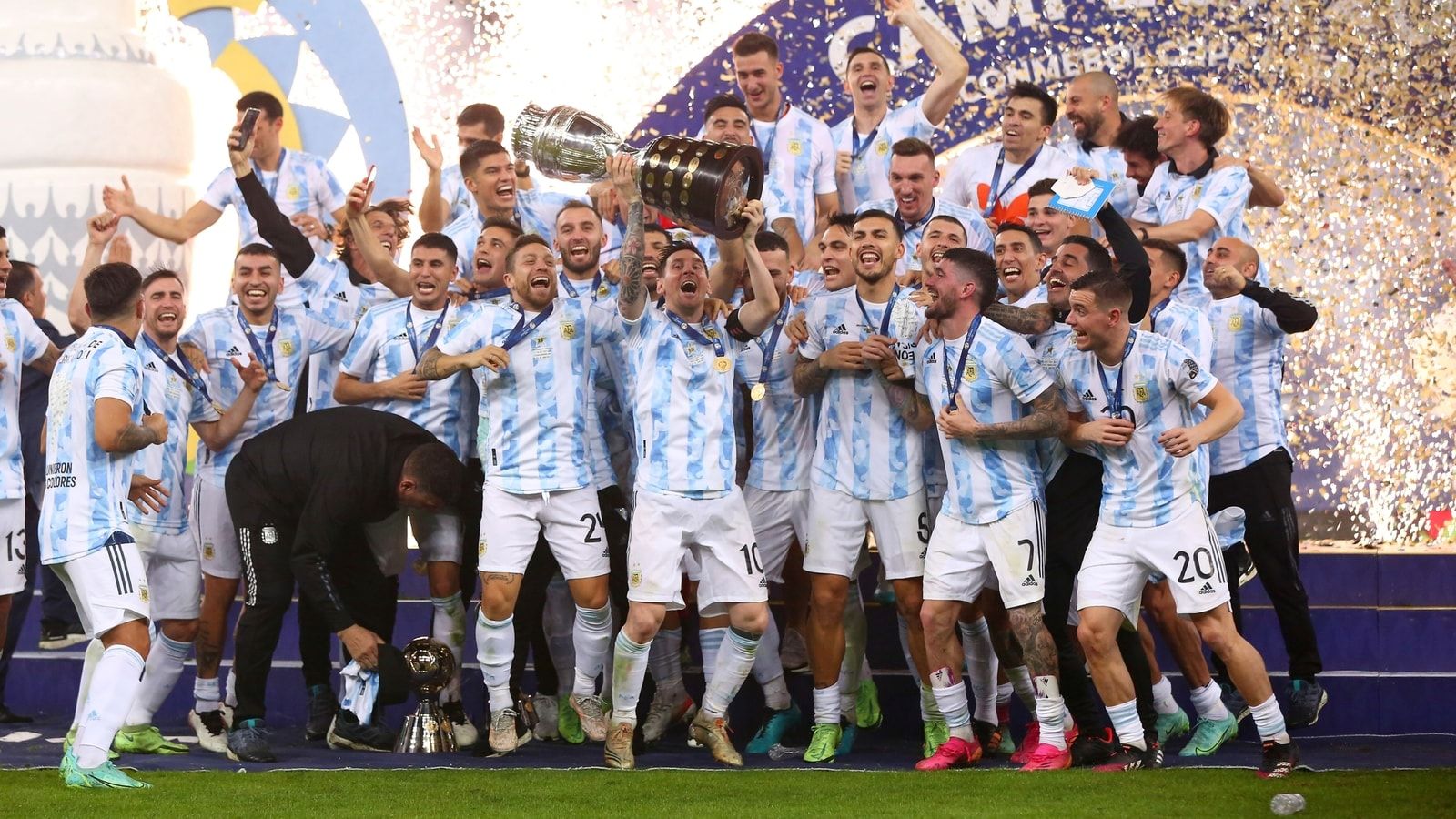 Argentina Copa América Champions 2021 Wallpapers Wallpaper Cave
