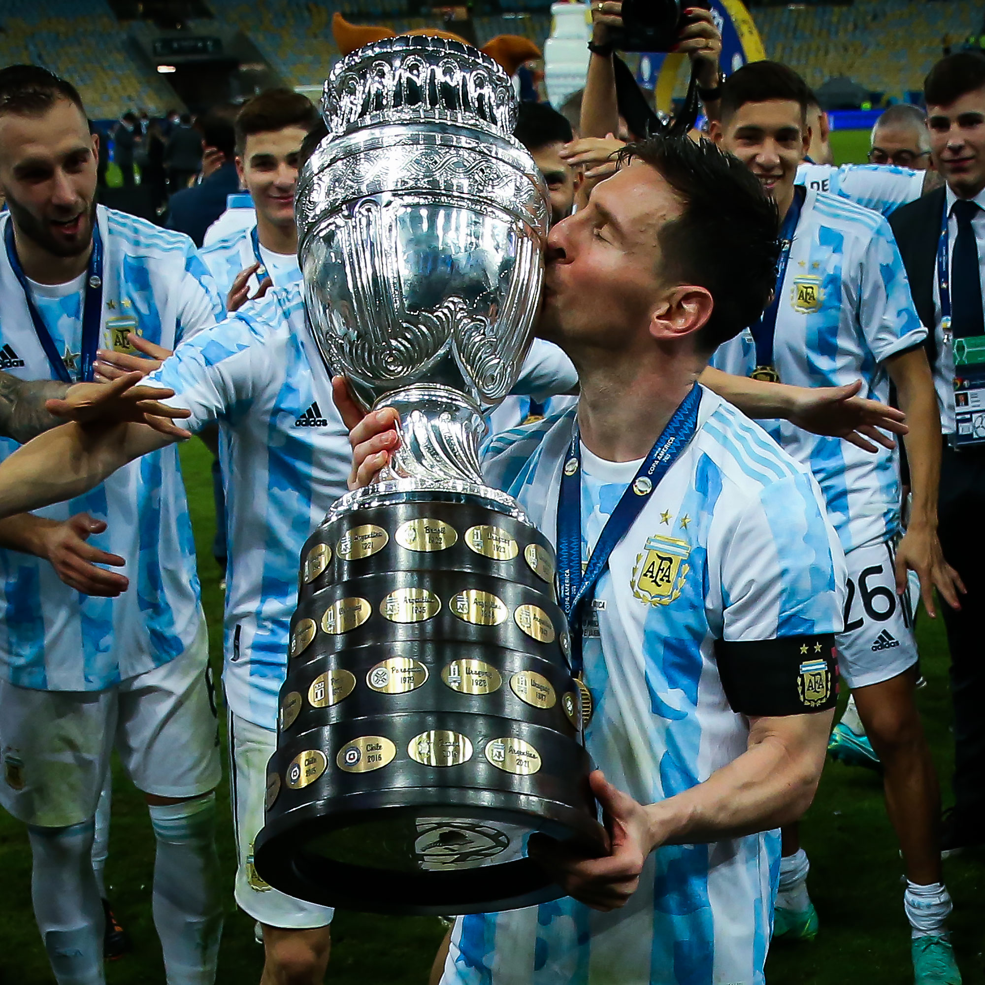 Argentina Copa América Champions 2021 Wallpapers Wallpaper Cave