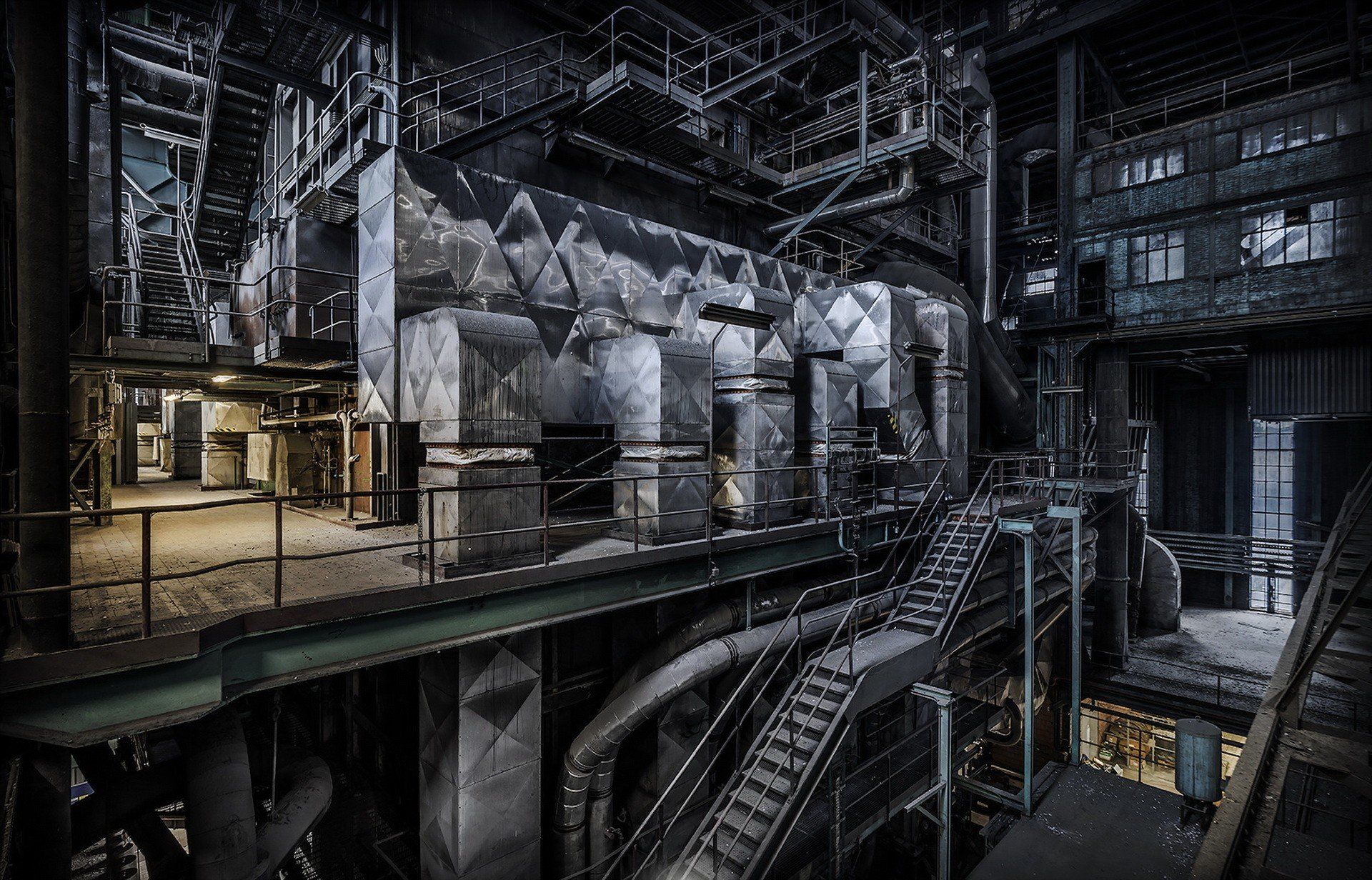 Industrial Factory Wallpapers Wallpaper Cave