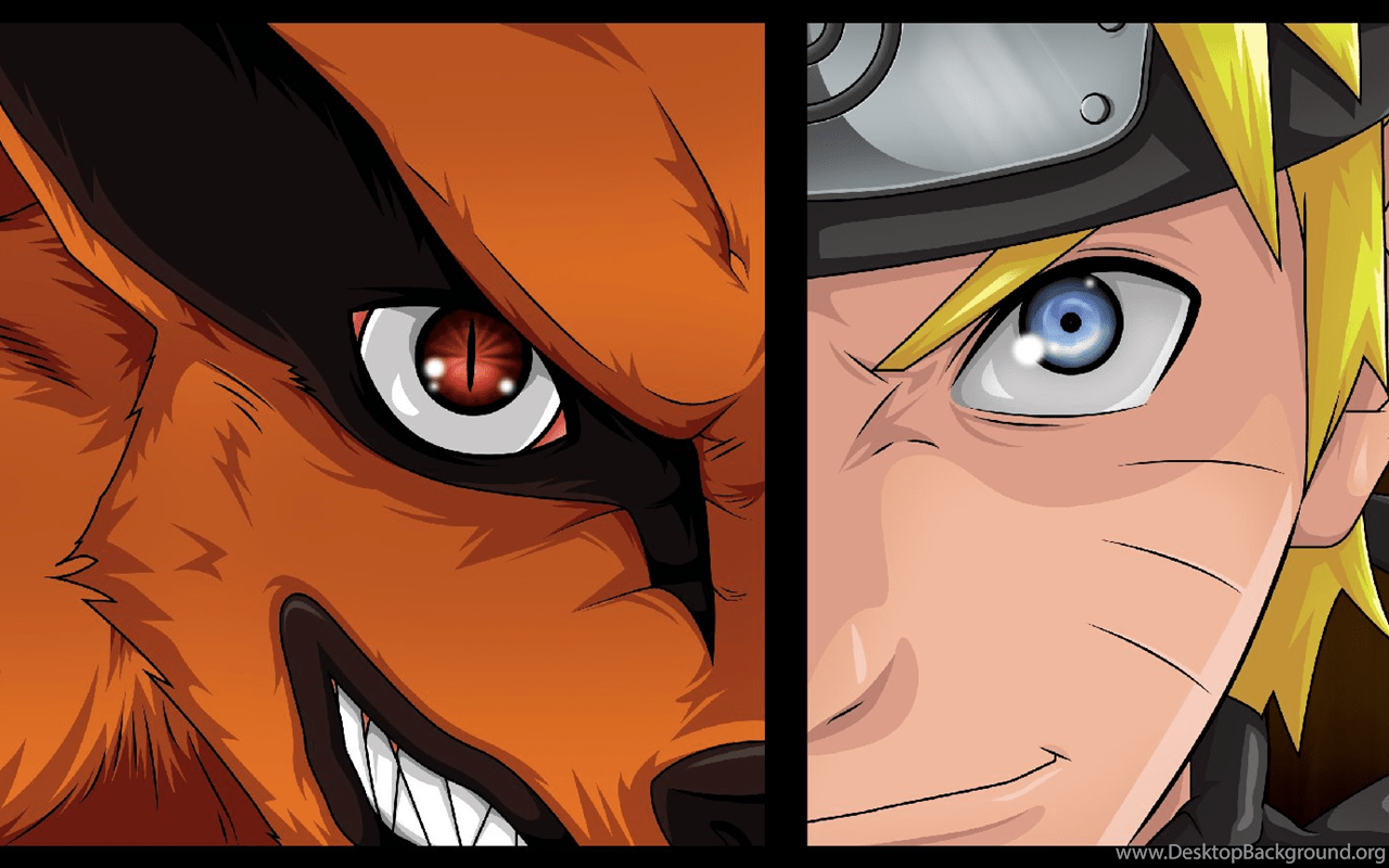 Naruto And Baby Kurama Wallpapers Wallpaper Cave