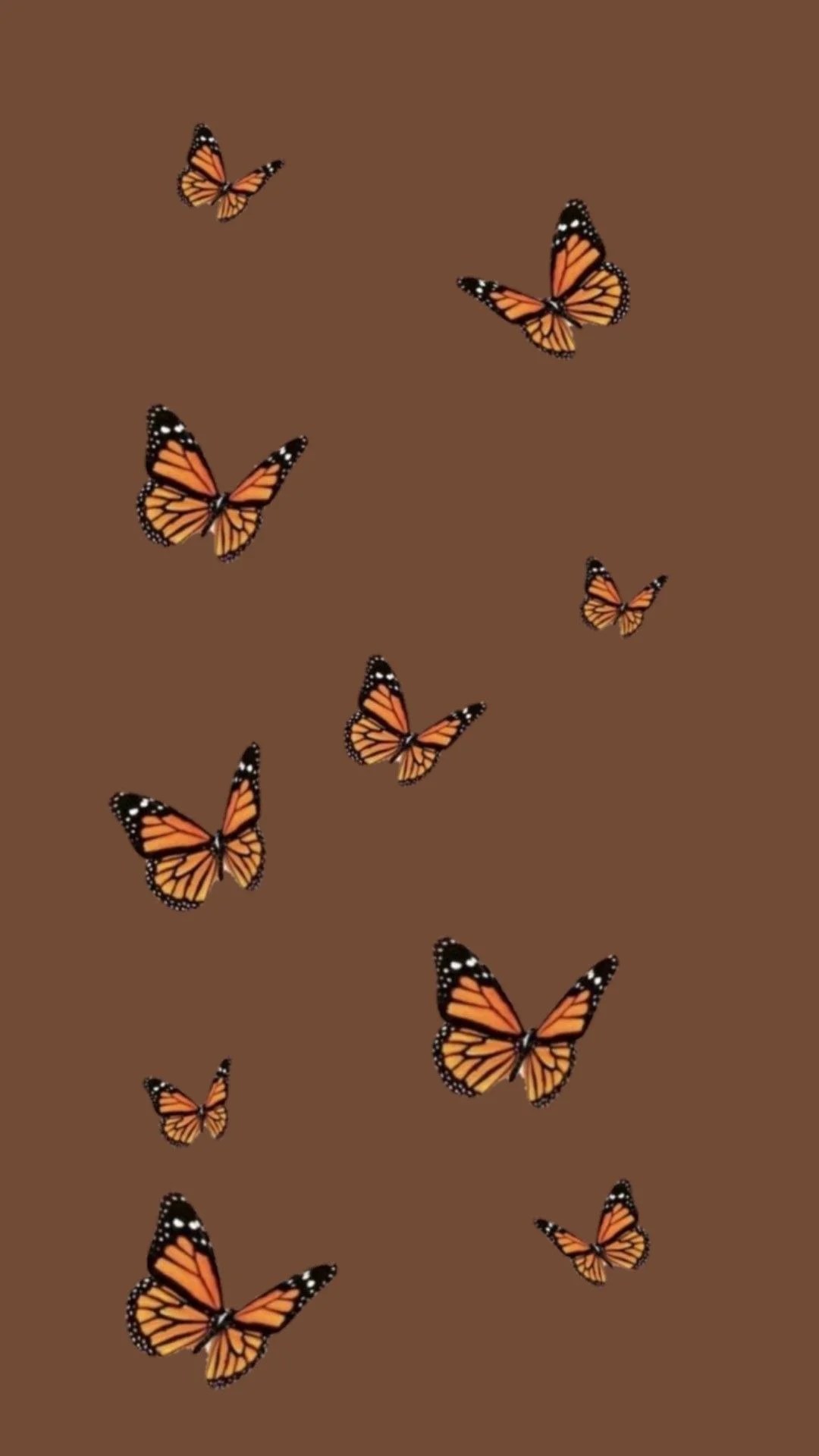 Brown Aesthetic Butterfly Wallpapers Wallpaper Cave
