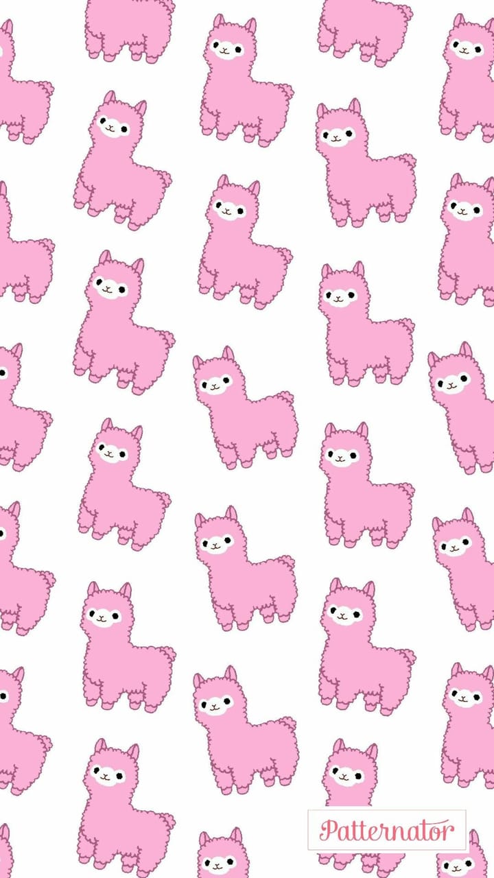 Kawaii Llama Wallpapers Wallpaper Cave