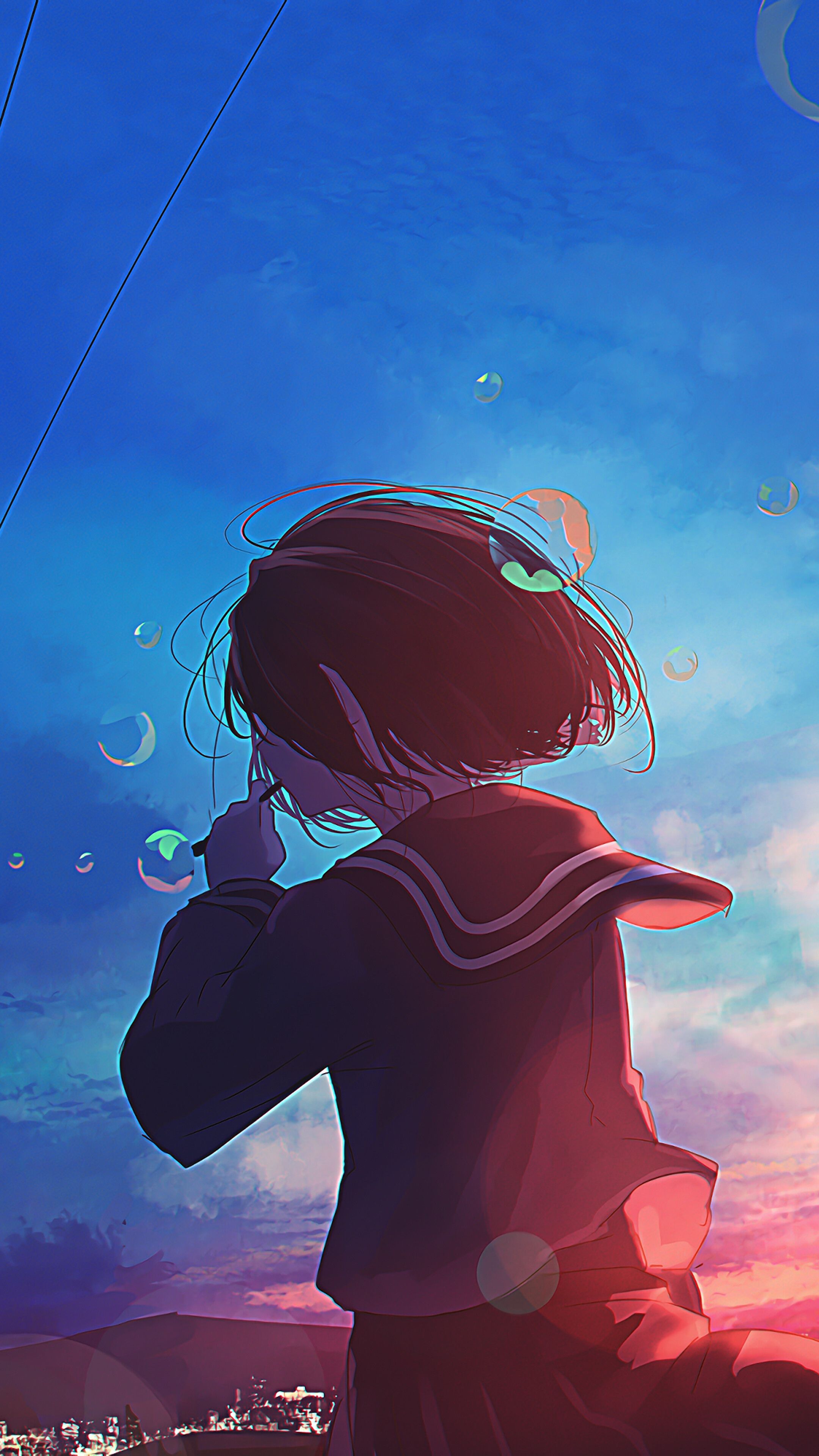 Bubble Anime Wallpapers Wallpaper Cave