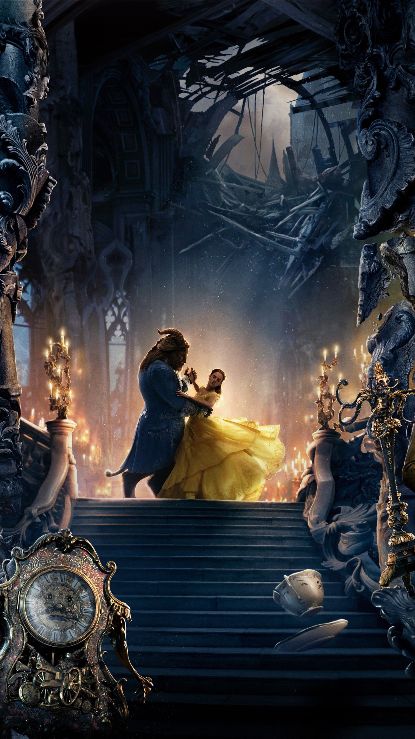 Aesthetic Beauty And The Beast Wallpapers Wallpaper Cave