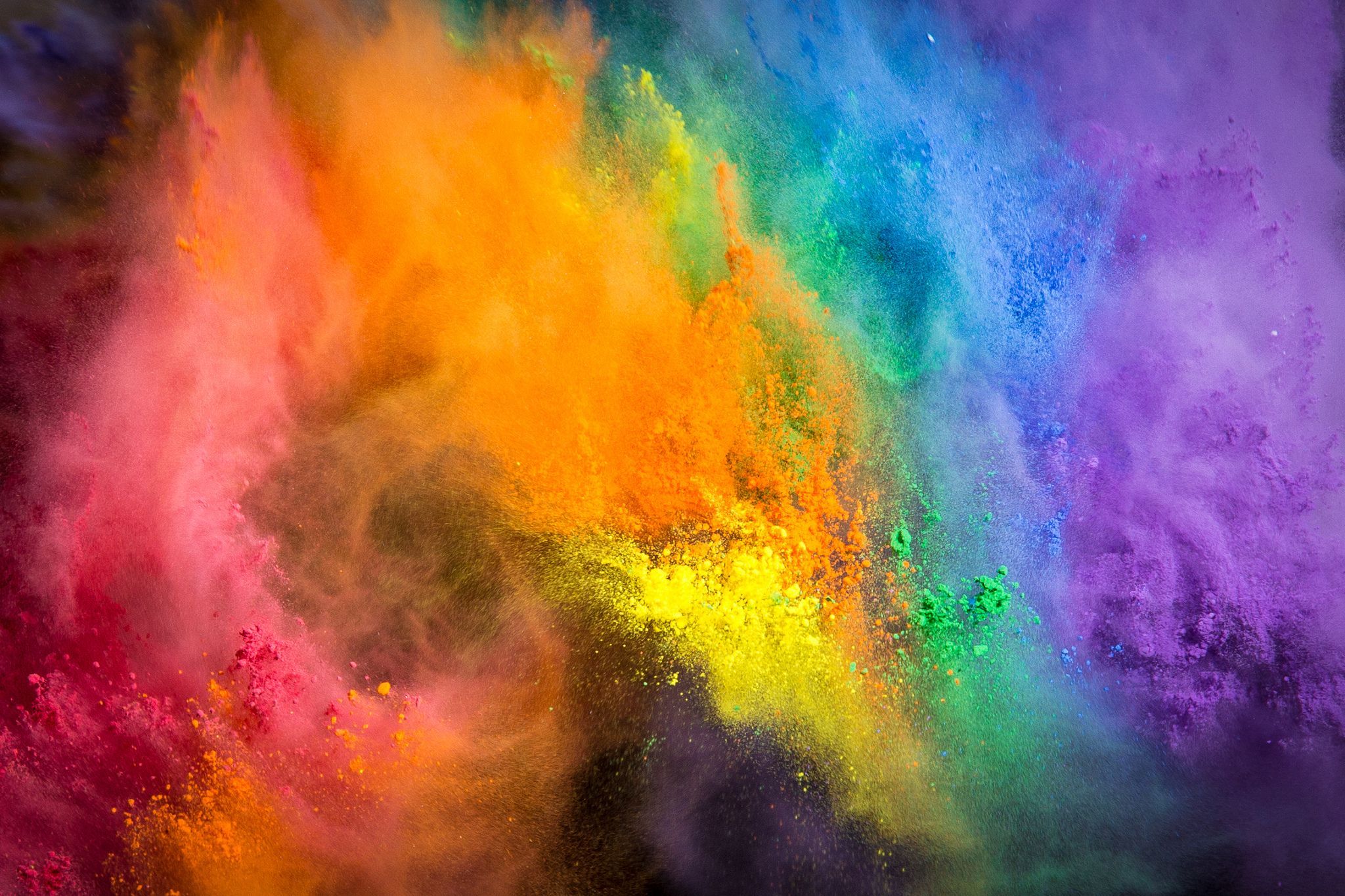 Color Powder Wallpapers Wallpaper Cave