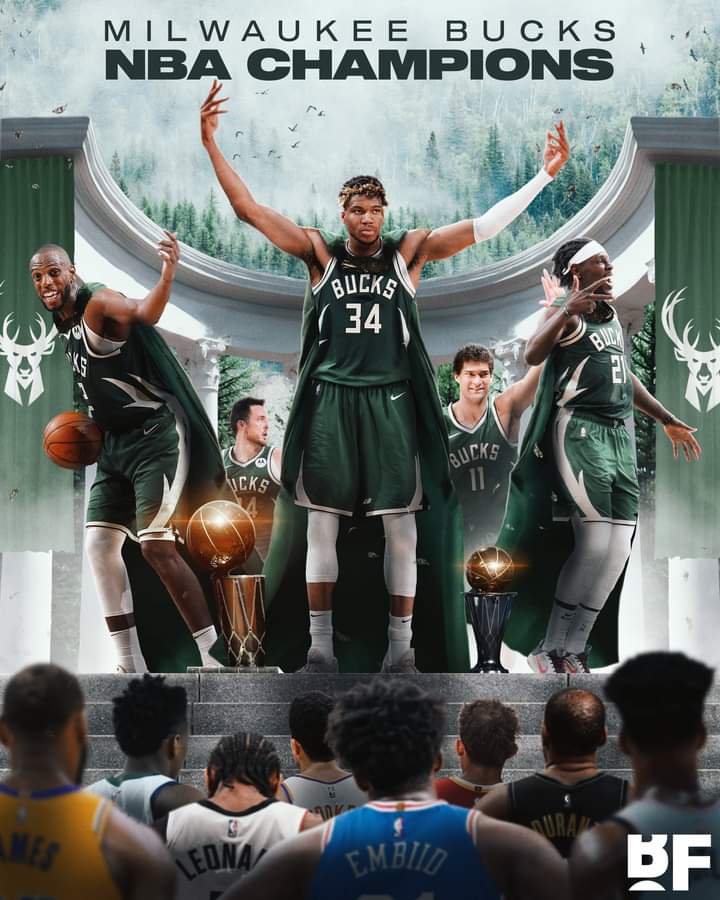 Milwaukee Bucks NBA Champions 2021 Wallpapers Wallpaper Cave