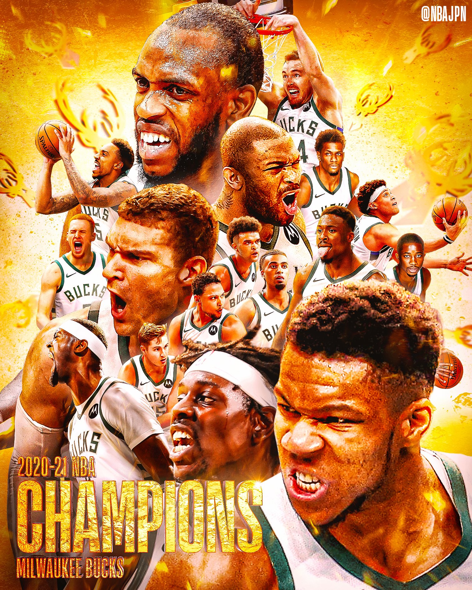 Milwaukee Bucks NBA Champions 2021 Wallpapers Wallpaper Cave