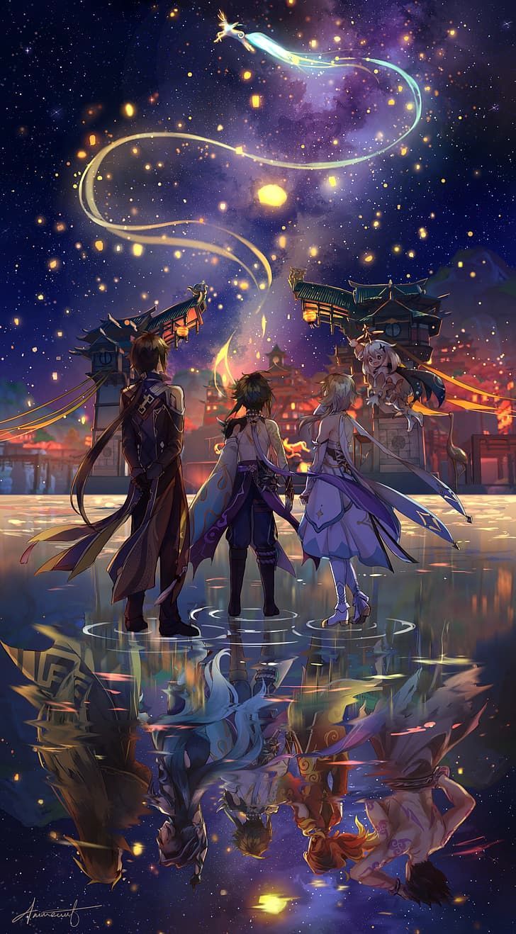 Genshin Impact Mobile HD Wallpapers Wallpaper Cave