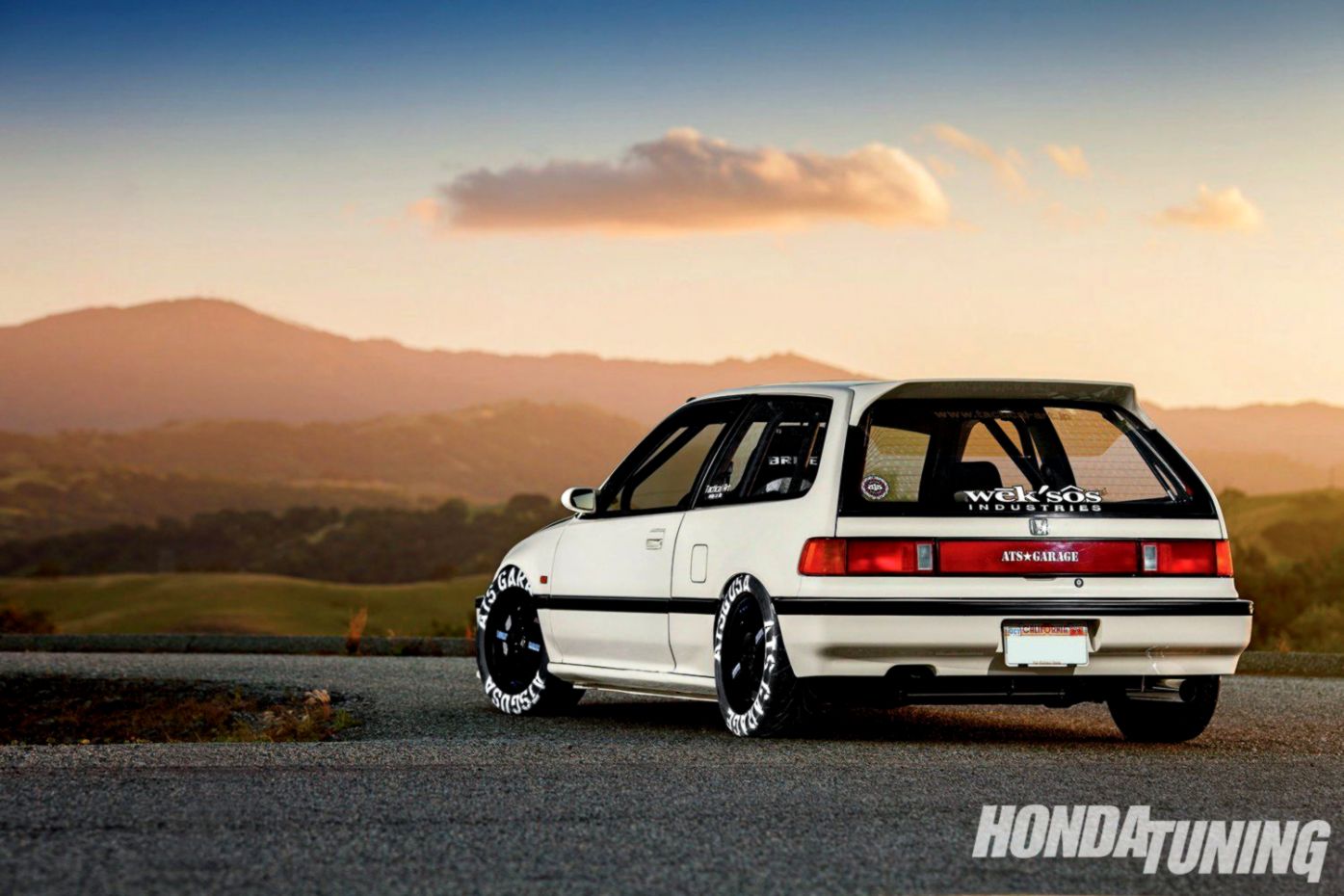 Stanced Civic Ef Hatch