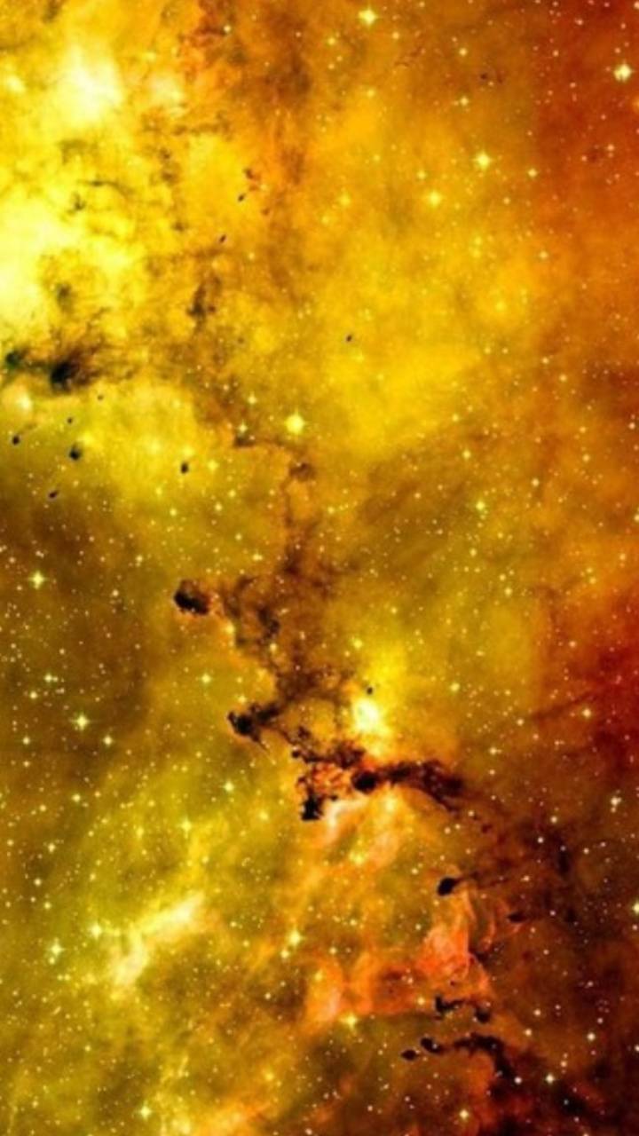 Yellow Galaxy Wallpapers Wallpaper Cave