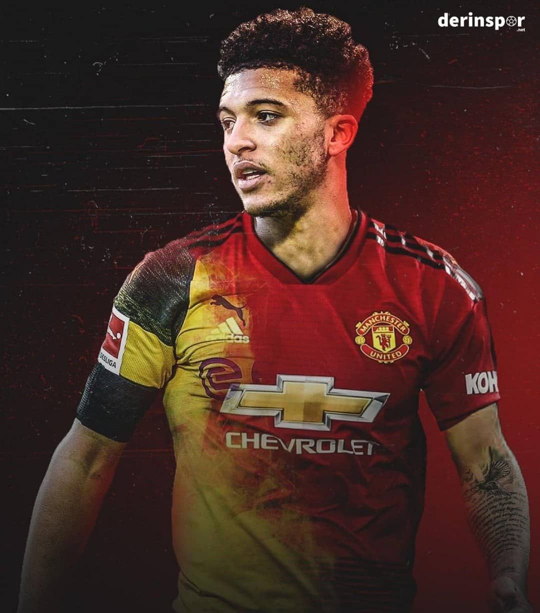 Jadon Sancho Manchester United Wallpapers Wallpaper Cave