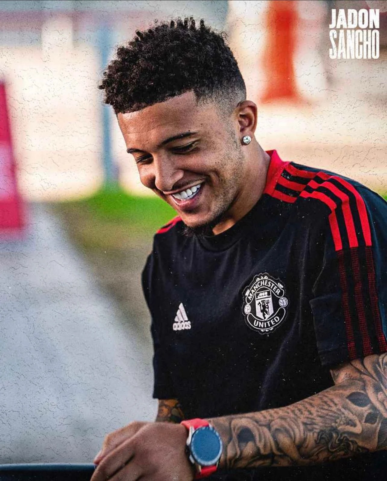 Jadon Sancho Manchester United Wallpapers Wallpaper Cave
