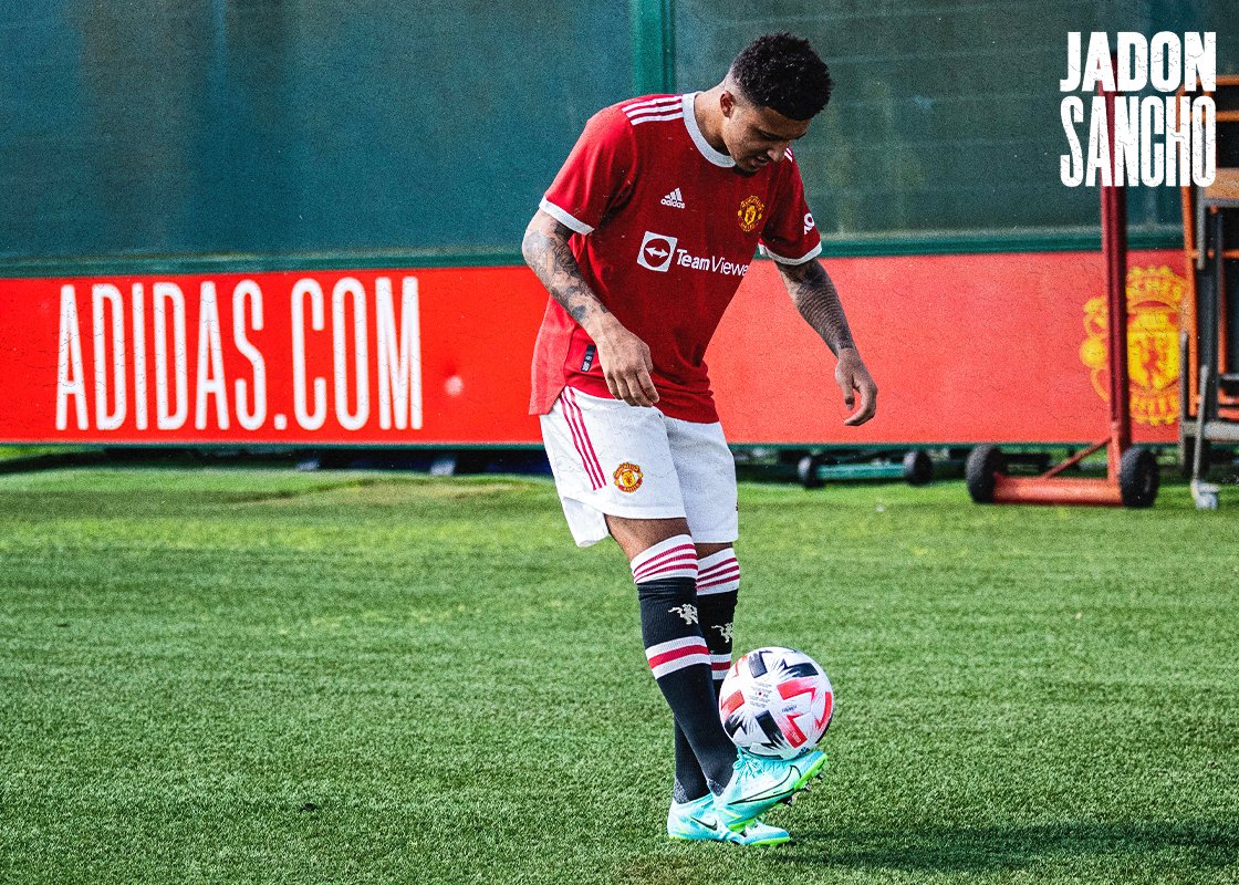 Jadon Sancho Manchester United Wallpapers Wallpaper Cave