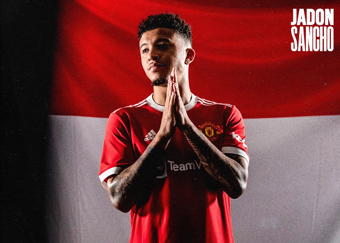 Jadon Sancho Manchester United Wallpapers Wallpaper Cave