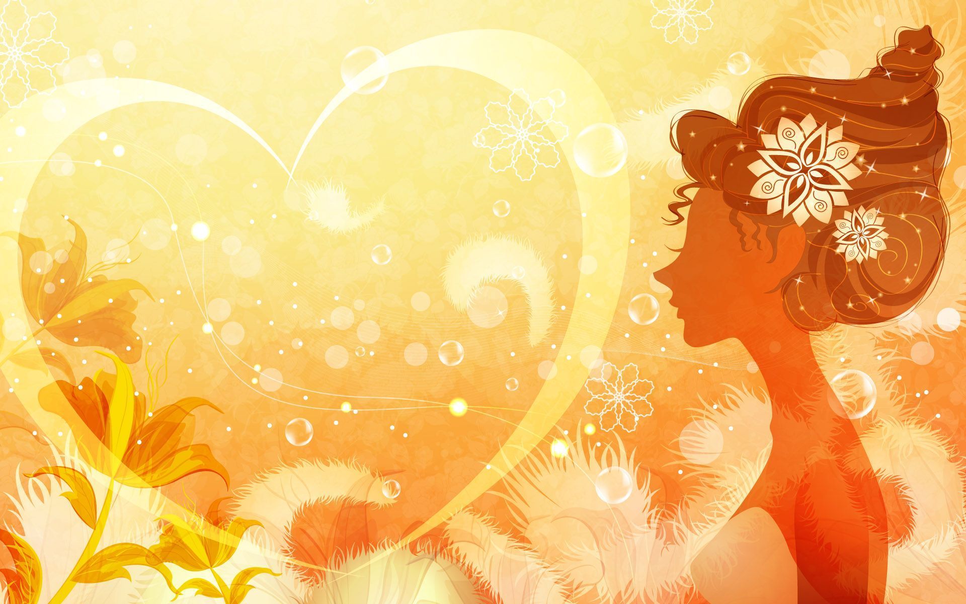 Yellow Girl Wallpapers Wallpaper Cave