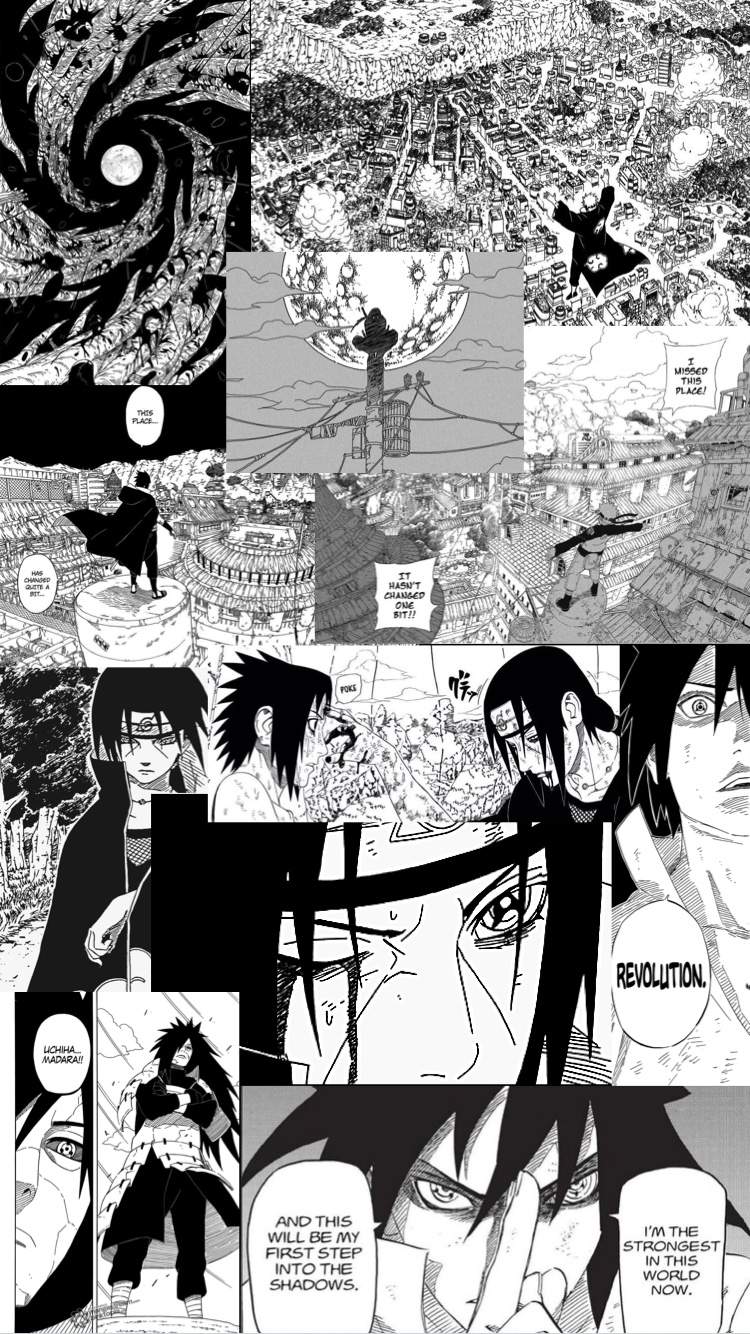 Naruto Manga Panels Wallpapers Wallpaper Cave