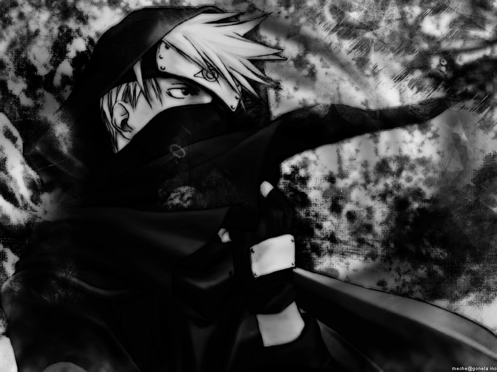 Kakashi Black Wallpapers Wallpaper Cave