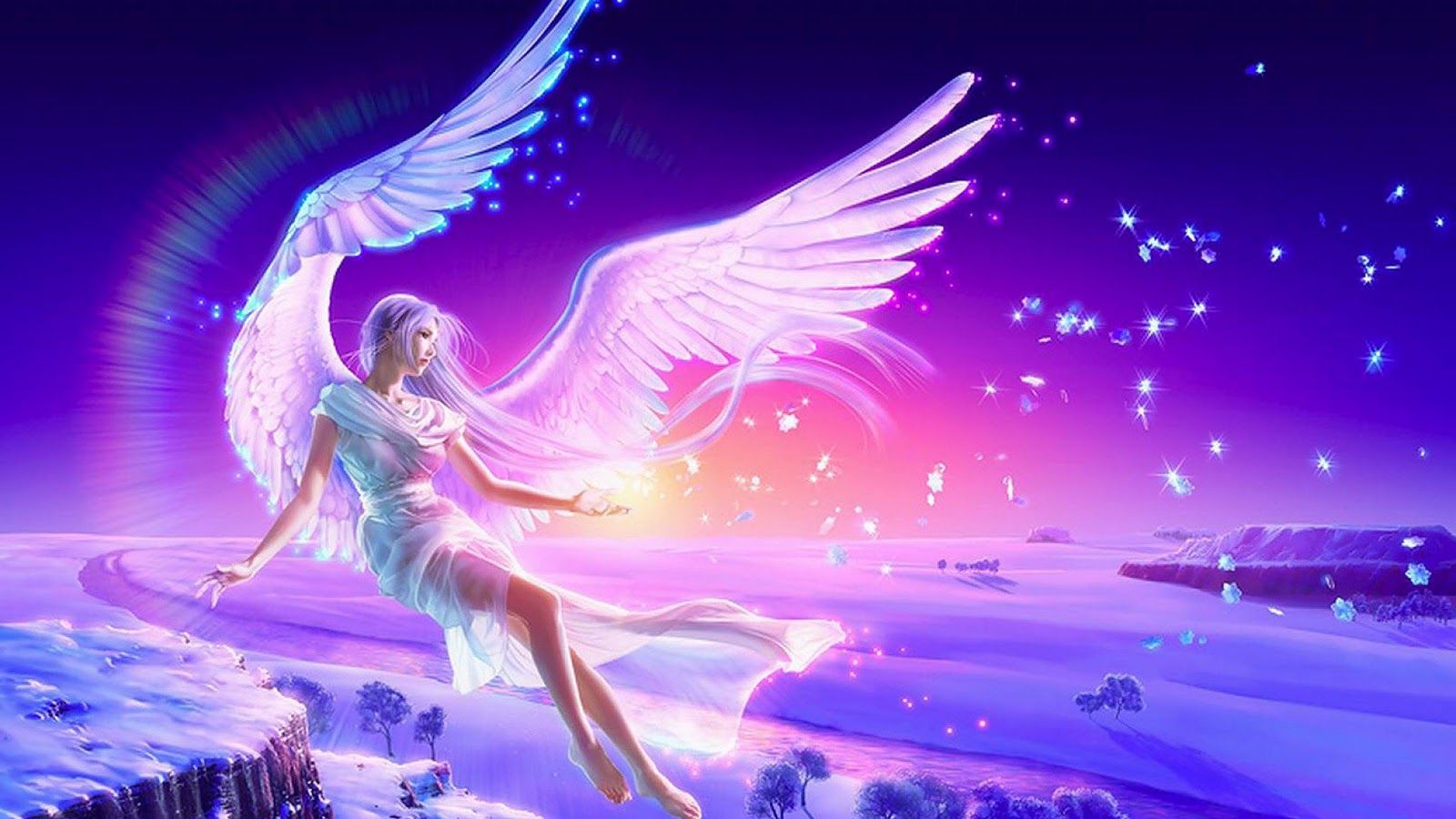 Pink Angel Girl Wallpapers Wallpaper Cave