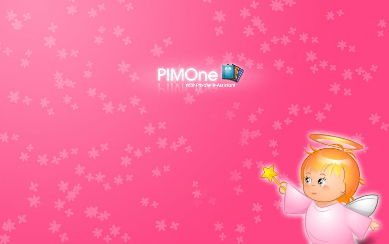 Pink Baby Angels Background