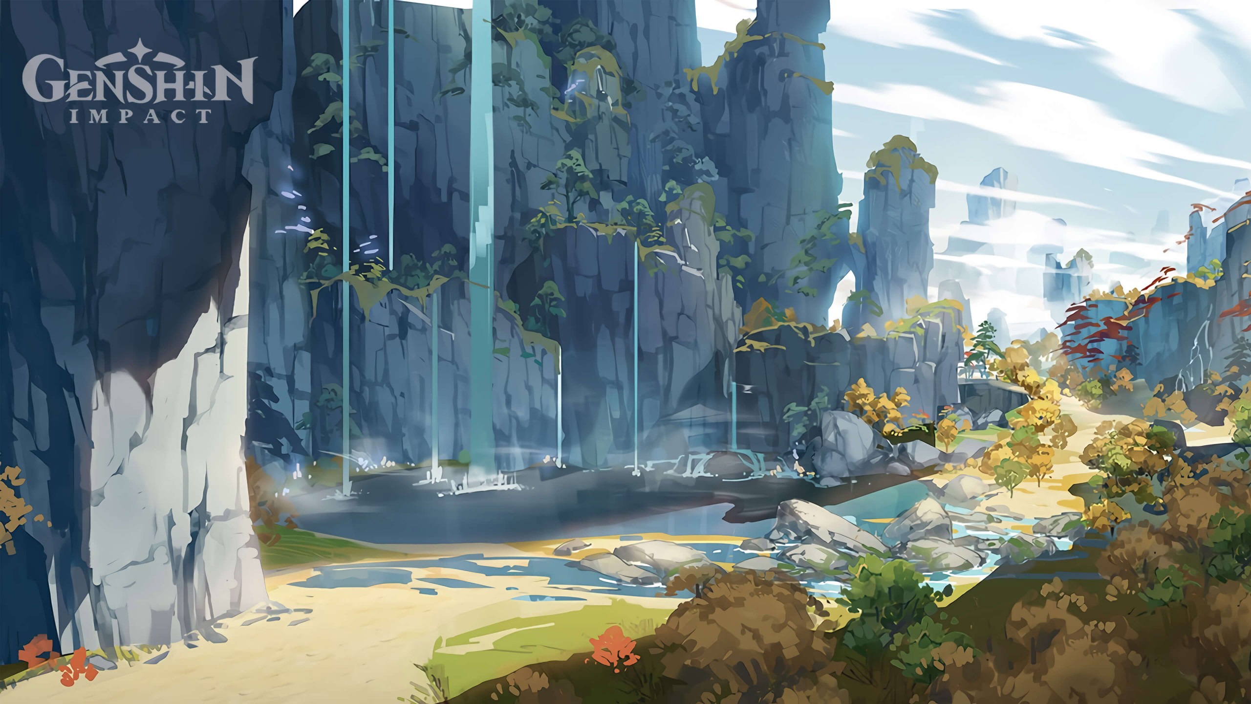 Genshin Aesthetic Wallpaper Desktop