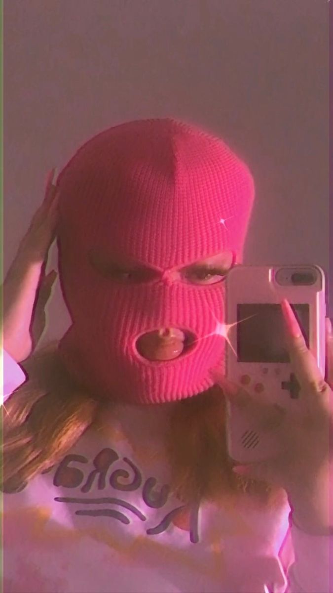 Girl Pink Ski Mask Wallpapers Wallpaper Cave