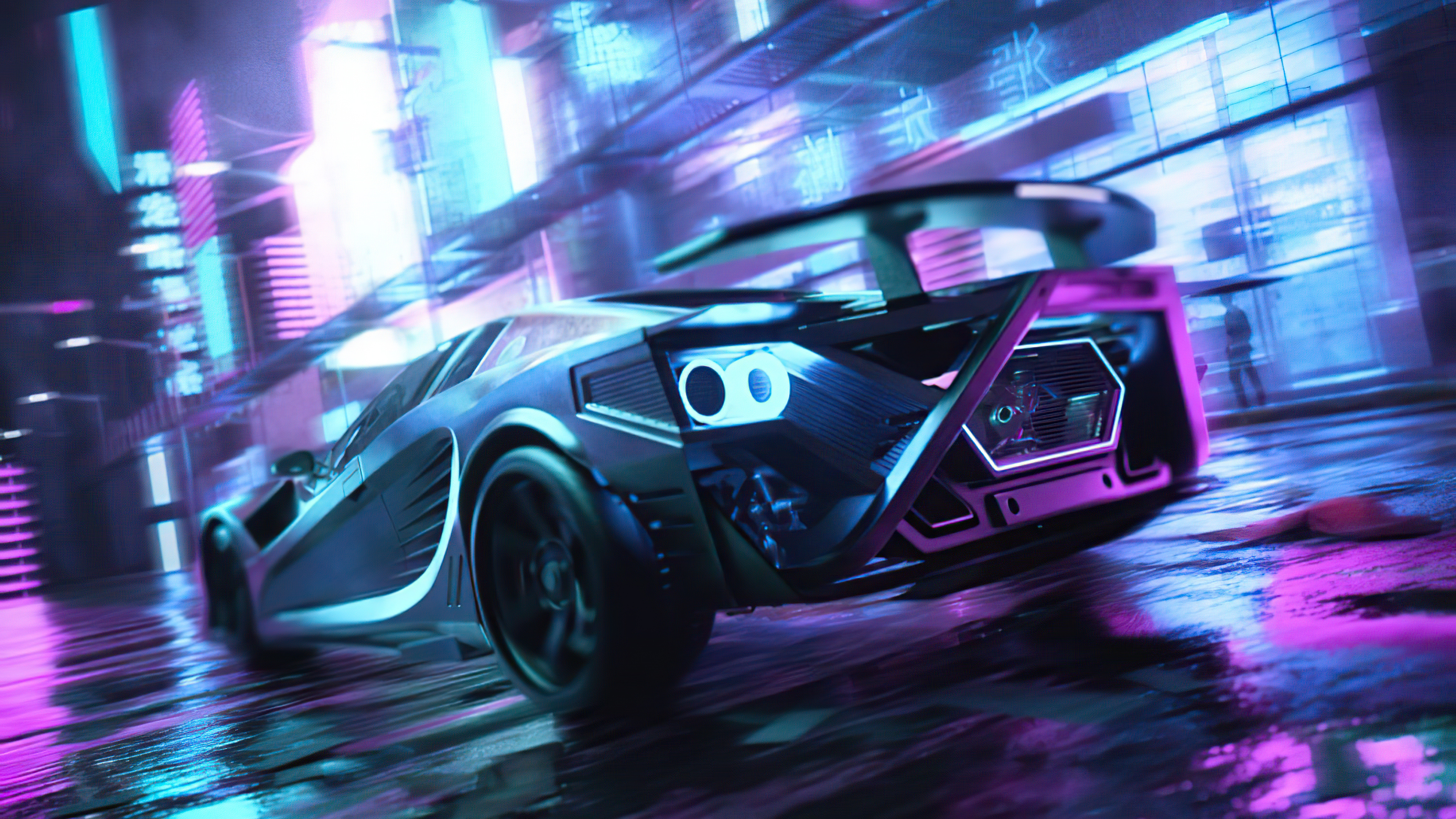 Cool Neon Cars Wallpapers Wallpaper Cave
