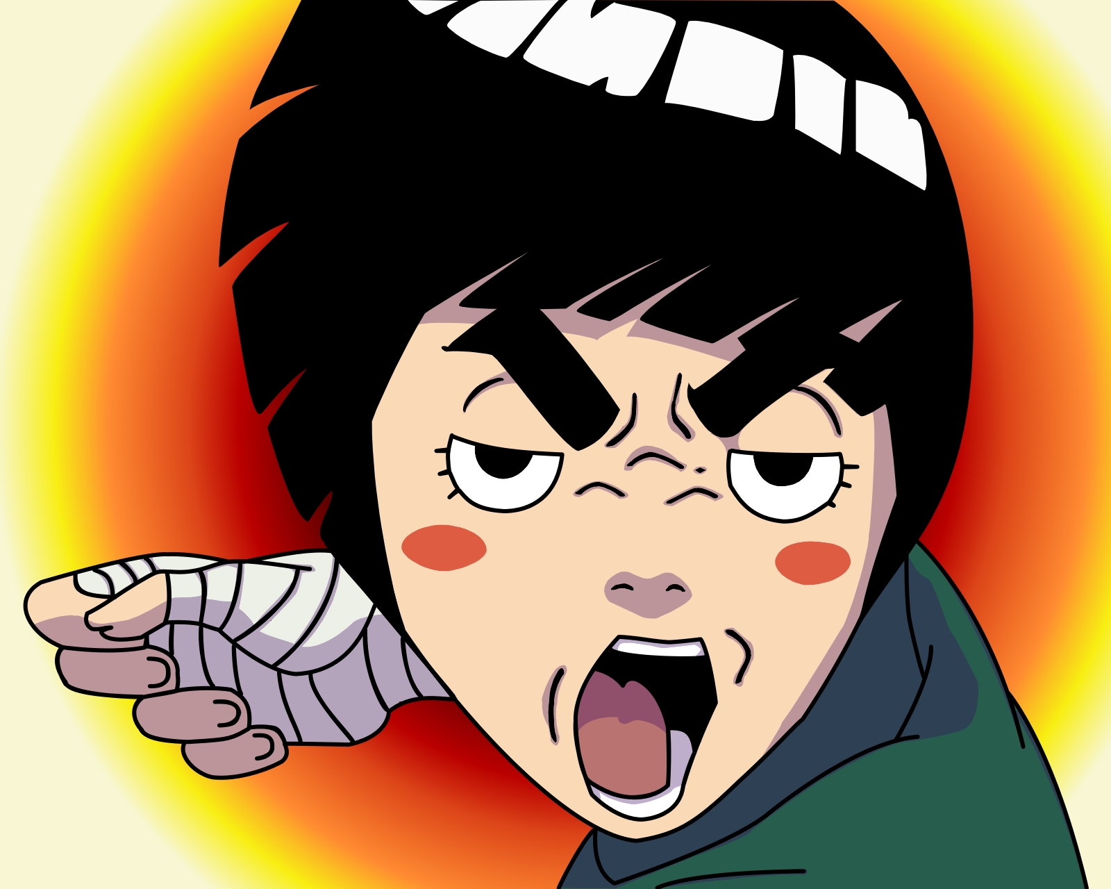 Rock Lee Desktop Wallpapers Wallpaper Cave
