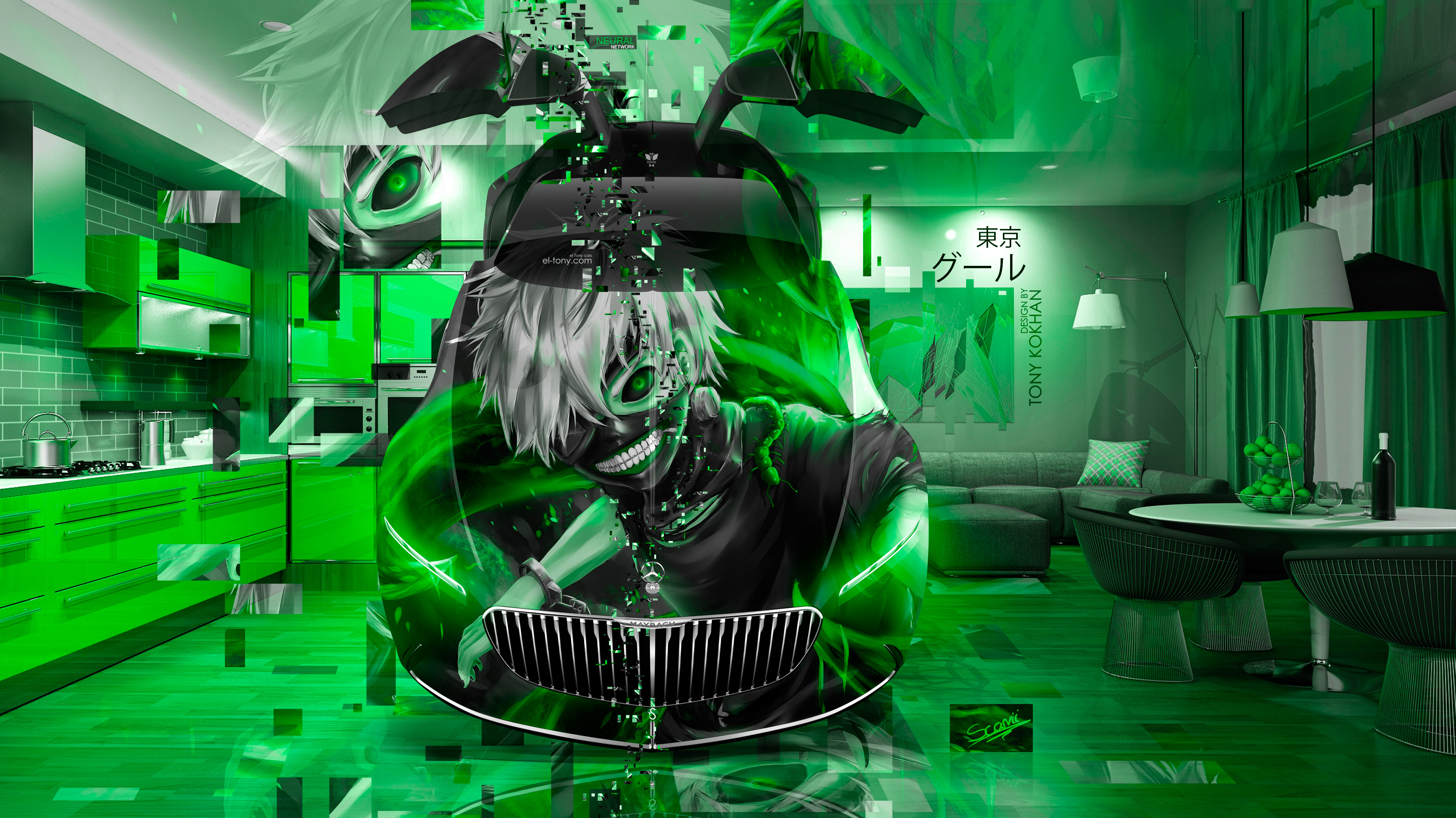 Anime Green 4k Wallpapers Wallpaper Cave