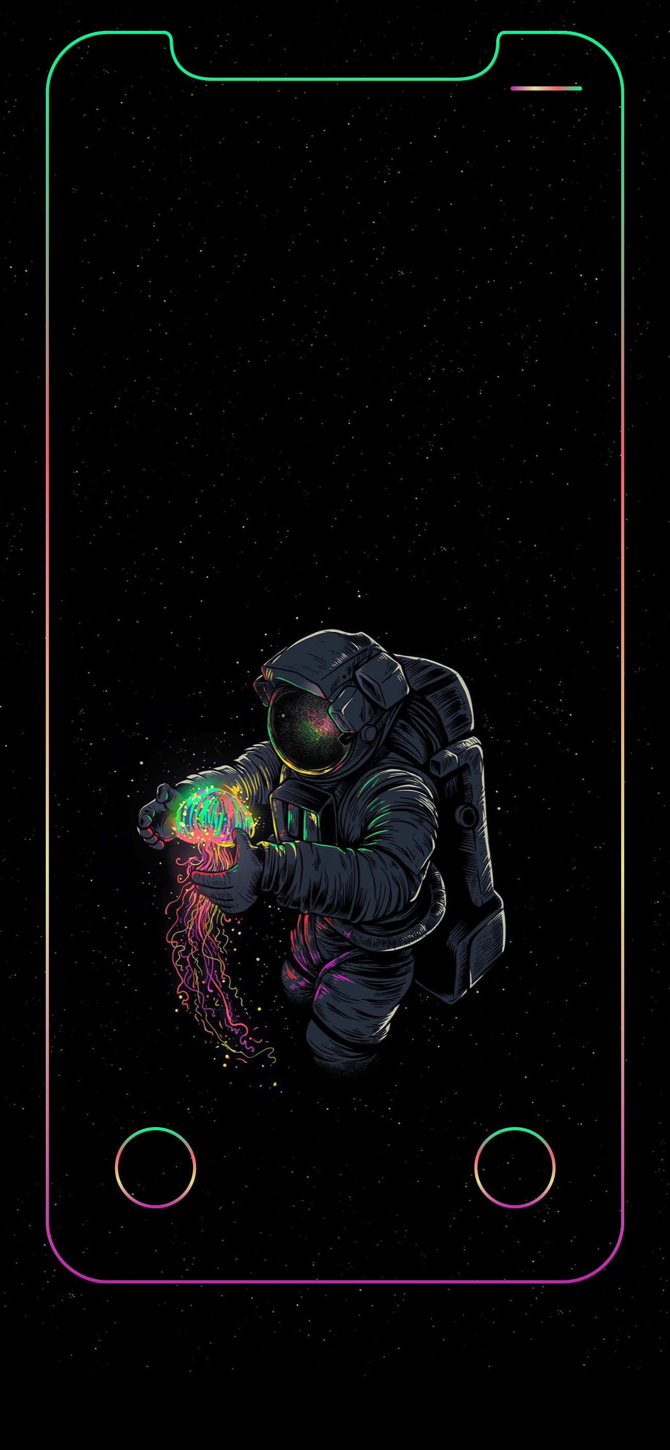 iPhone X Outline Wallpapers Wallpaper Cave