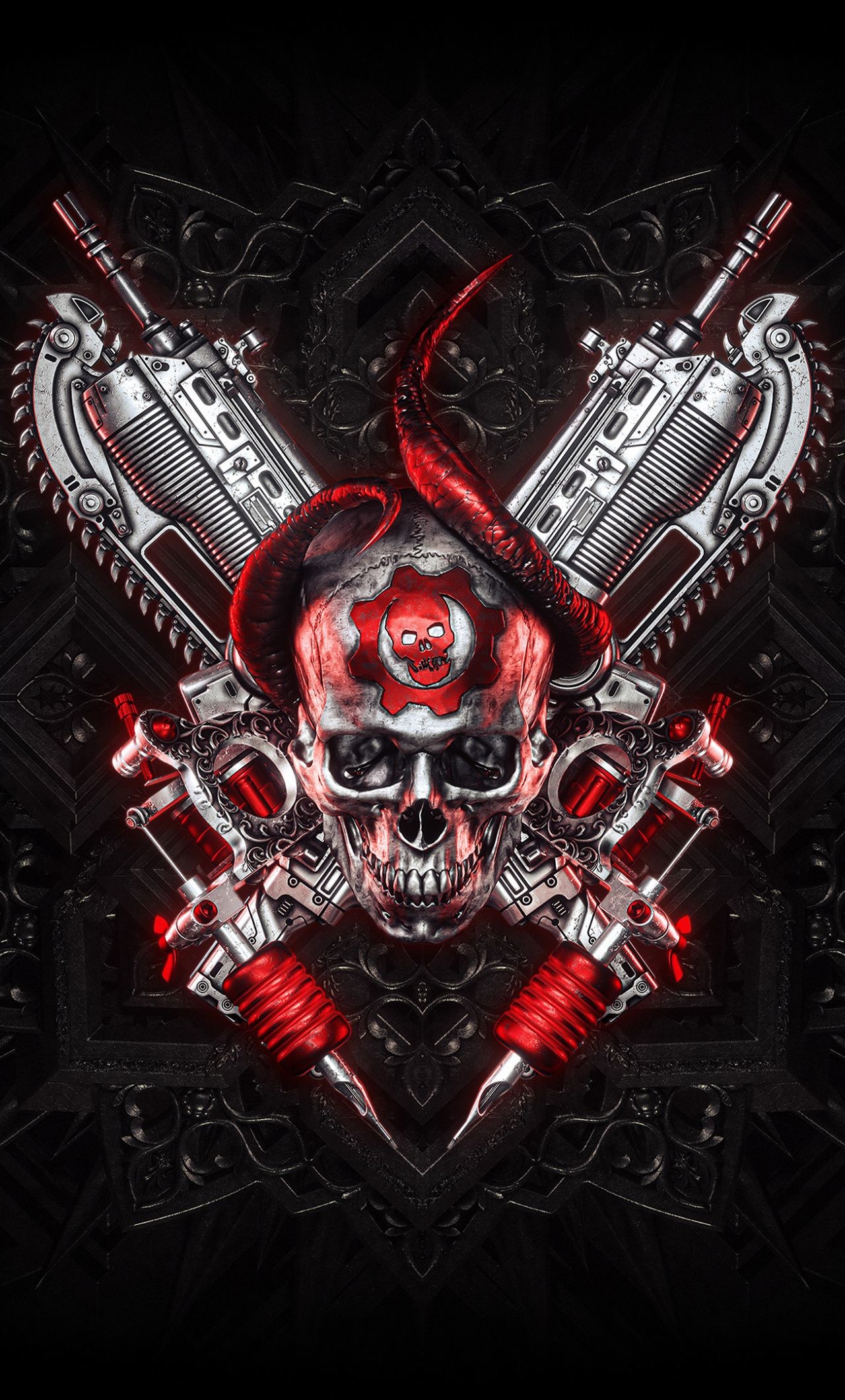 Gaming Skull Wallpapers Wallpaper Cave