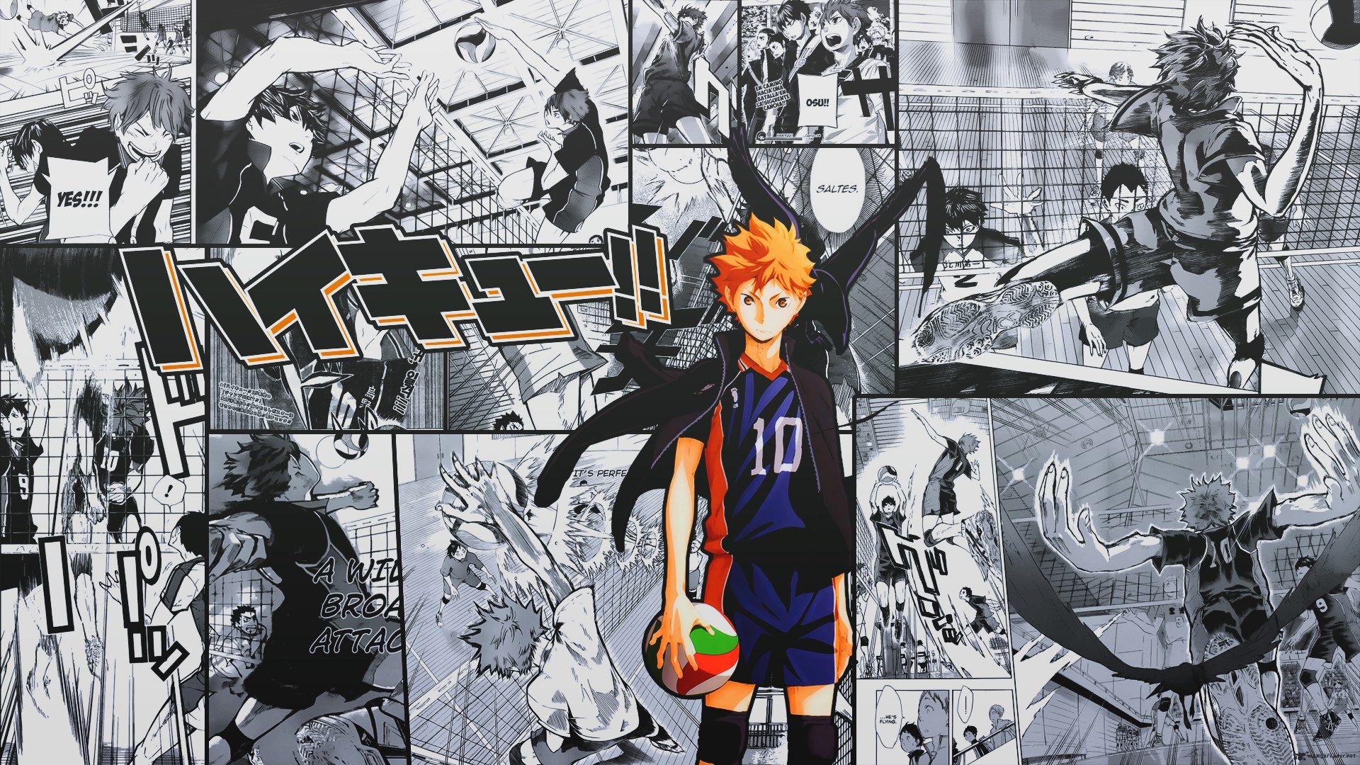 Haikyuu Manga Desktop Wallpapers Wallpaper Cave