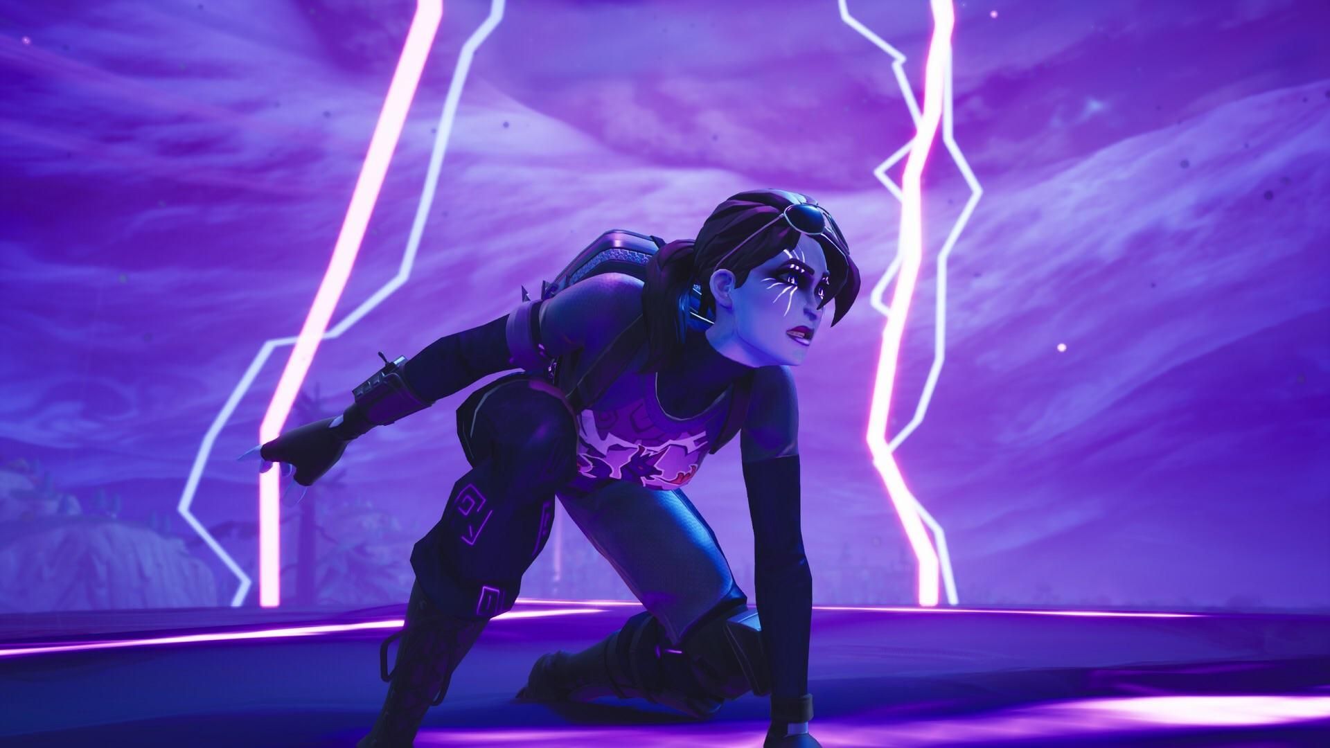 Purple Aesthetic Fortnite Wallpapers Wallpaper Cave