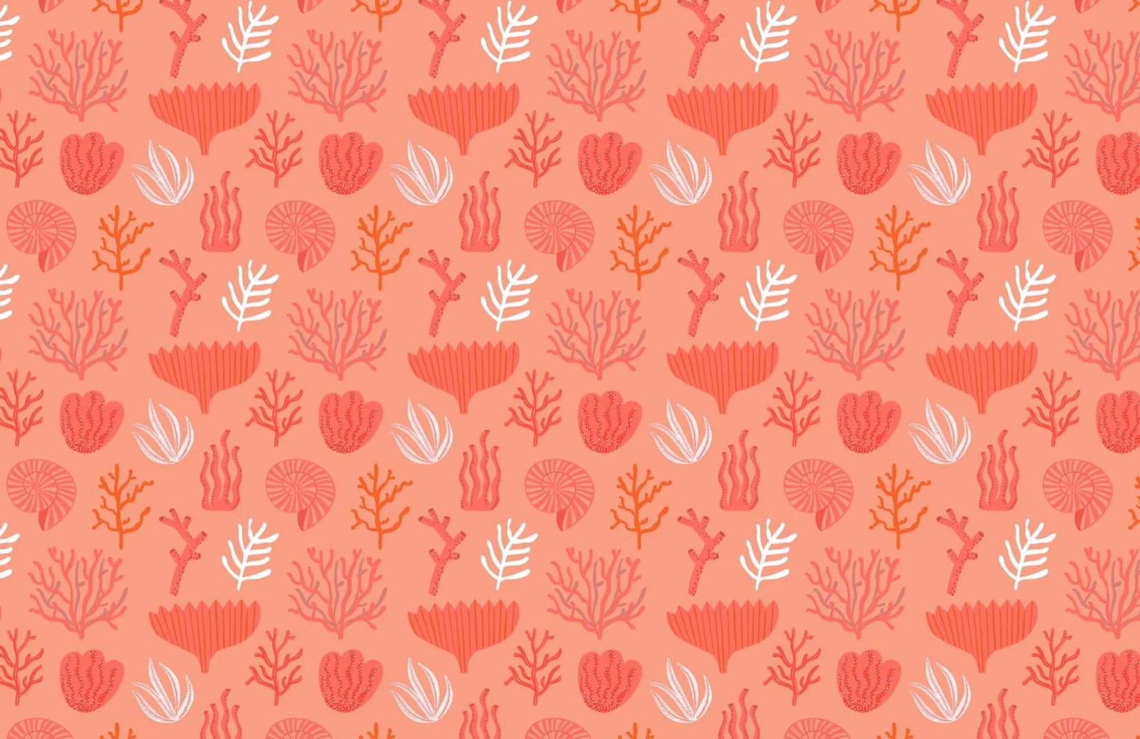 Coral Color Wallpapers Wallpaper Cave